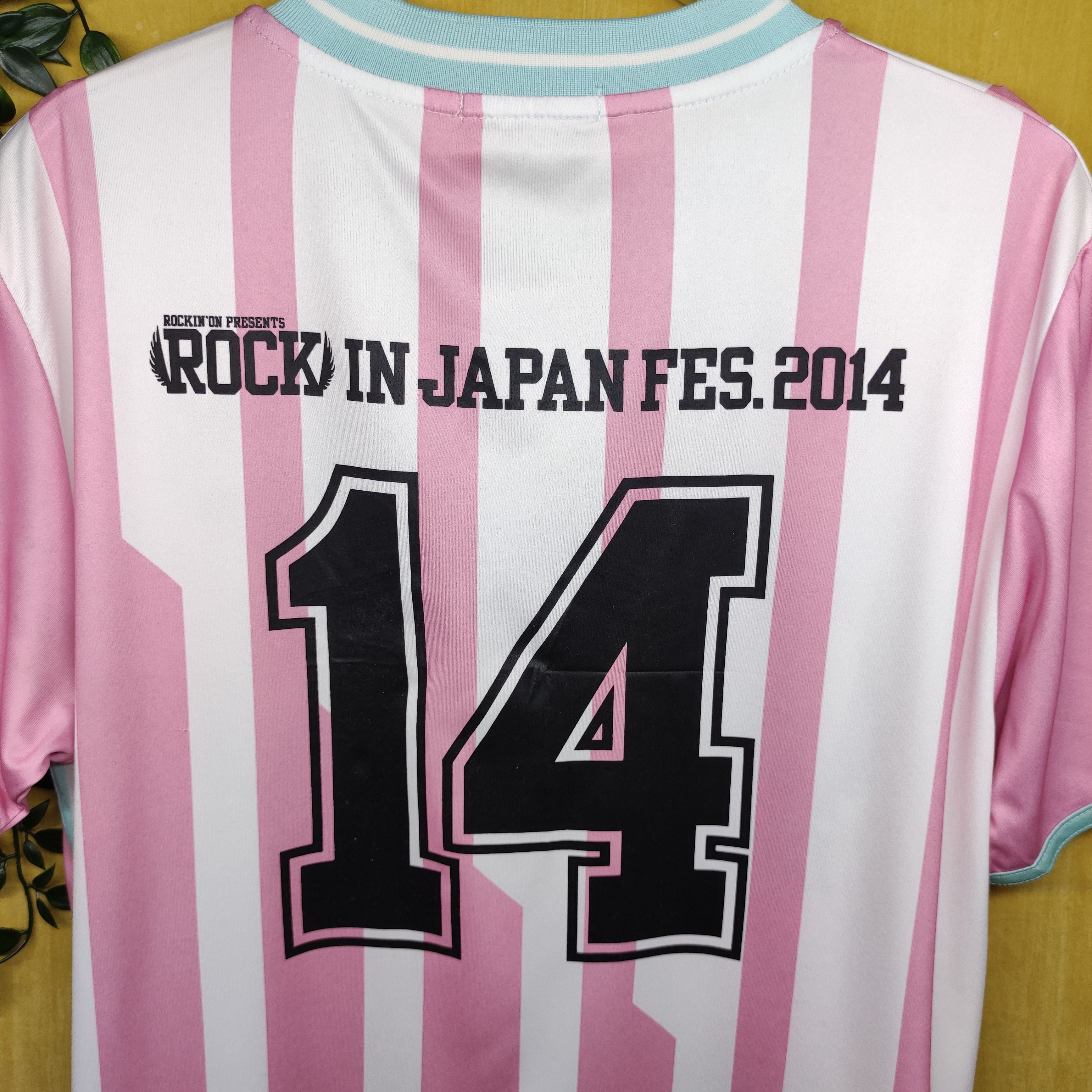 Japanese Brand Japanese Rock In Japan Fes Tour 2014 Jersey Size US M / EU 48-50 / 2 - 10 Thumbnail