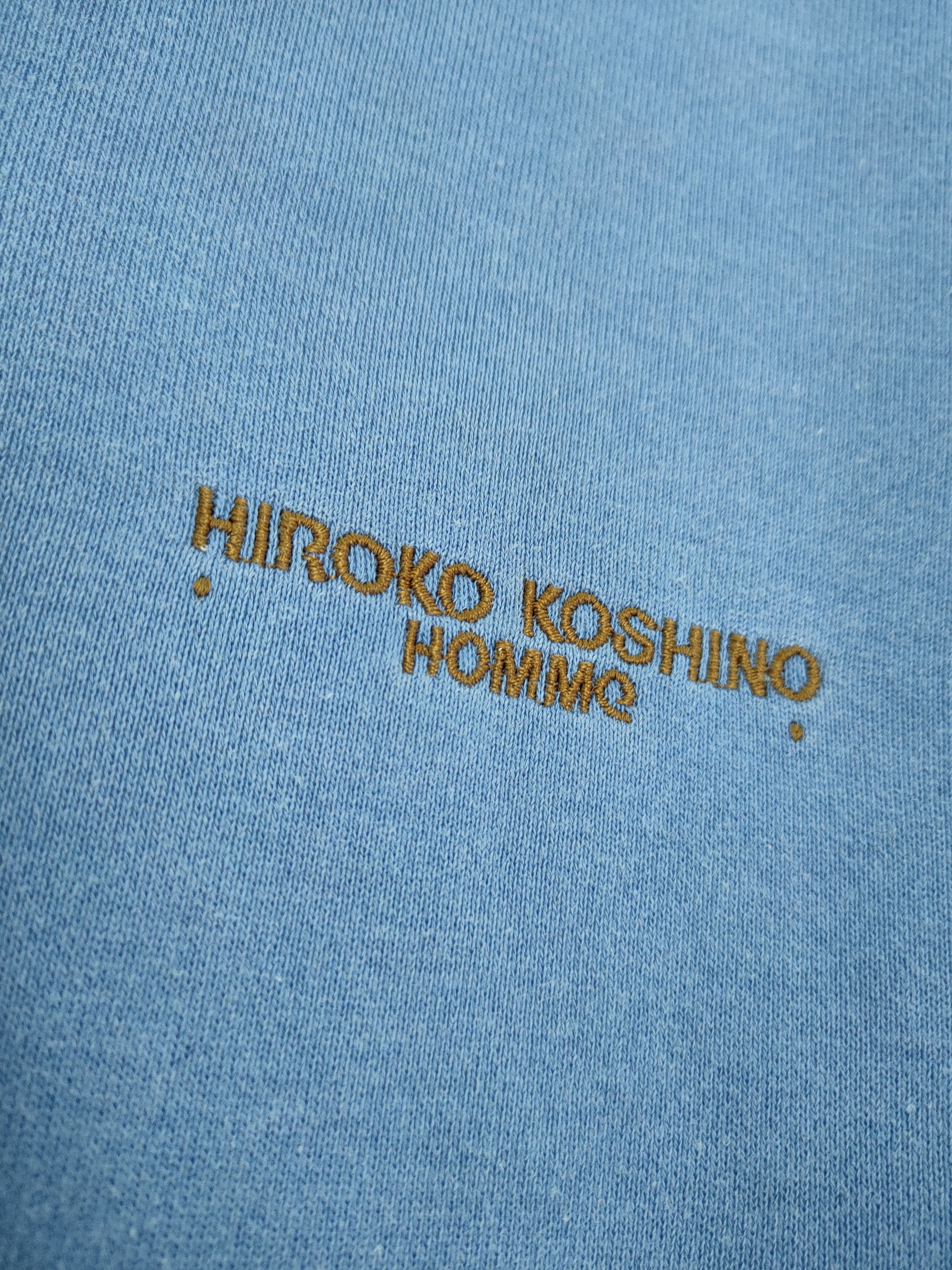 Hiroko Koshino Homme DLL Hiroko Koshino Homme big logo sweatshirt Japan #621T Size US M / EU 48-50 / 2 - 10 Thumbnail