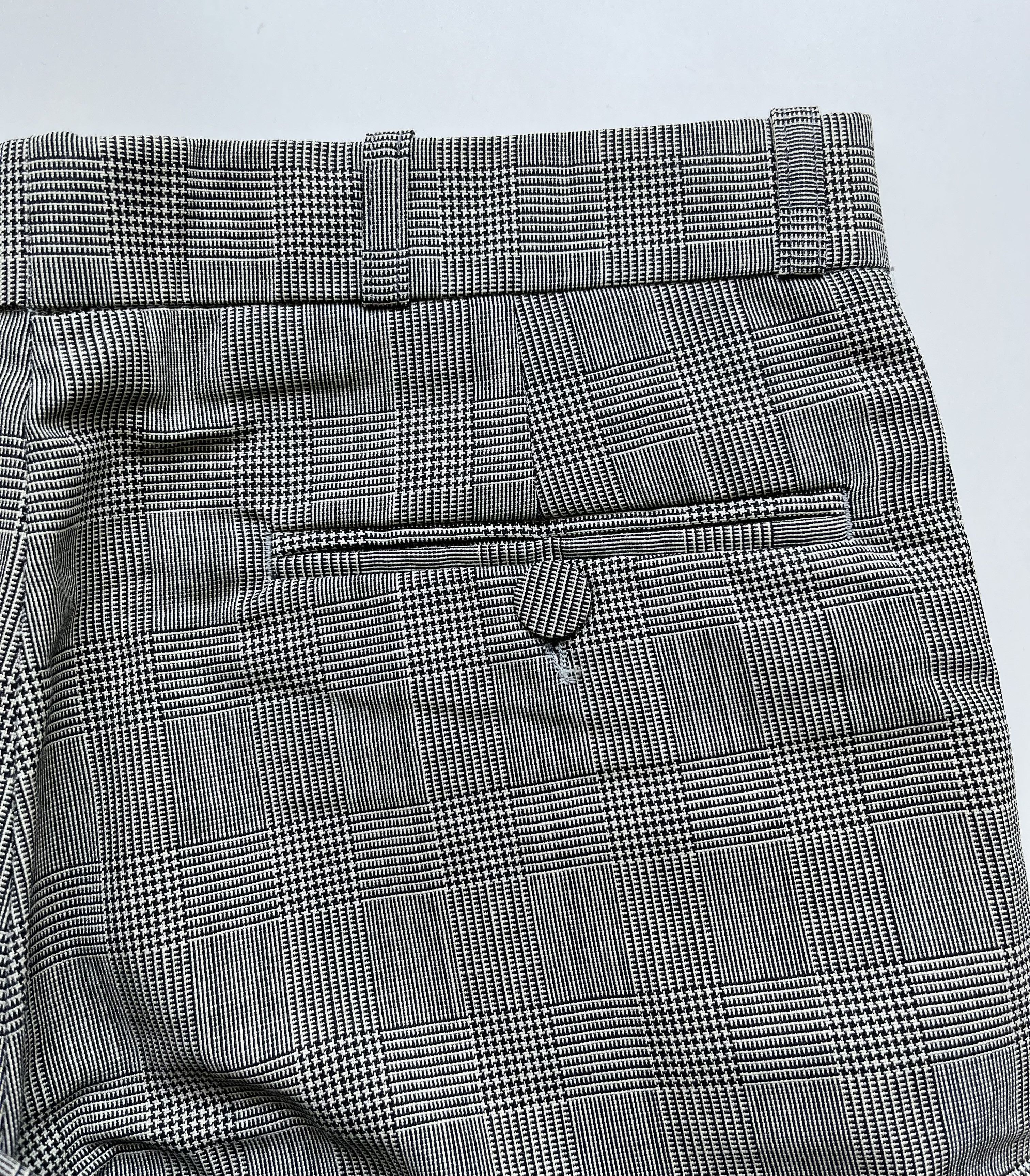 Xavier Delcour XAVIER DELCOUR PLAID RAW CUT TAILORED PANTS Size US 31 - 3 Thumbnail