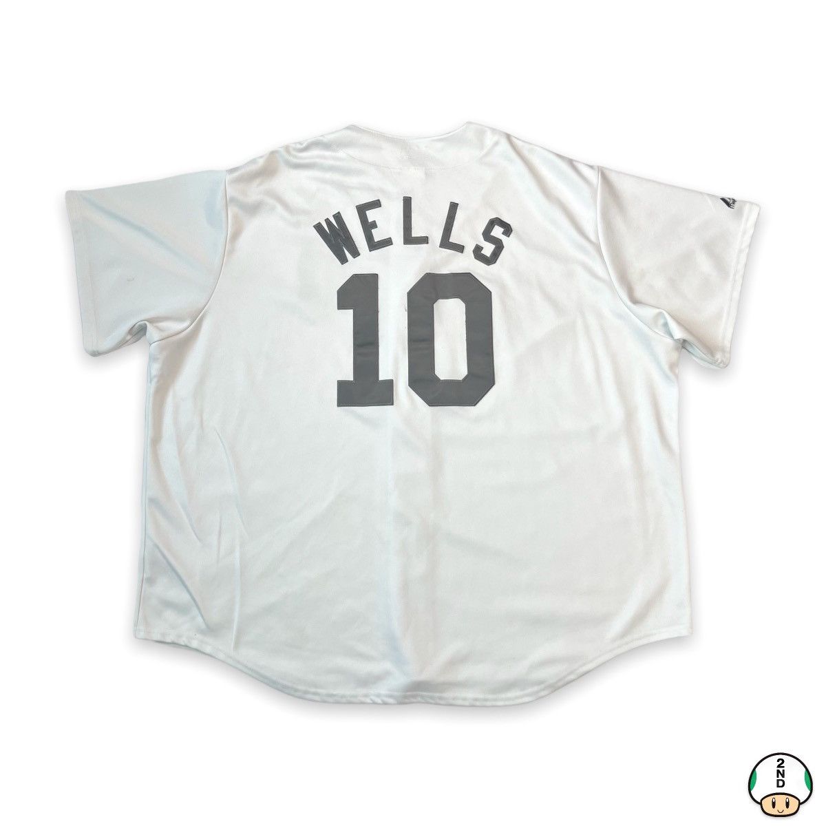 00's Vernon Wells Toronto Blue Jays Authentic Majestic MLB Jersey Size 40 –  Rare VNTG