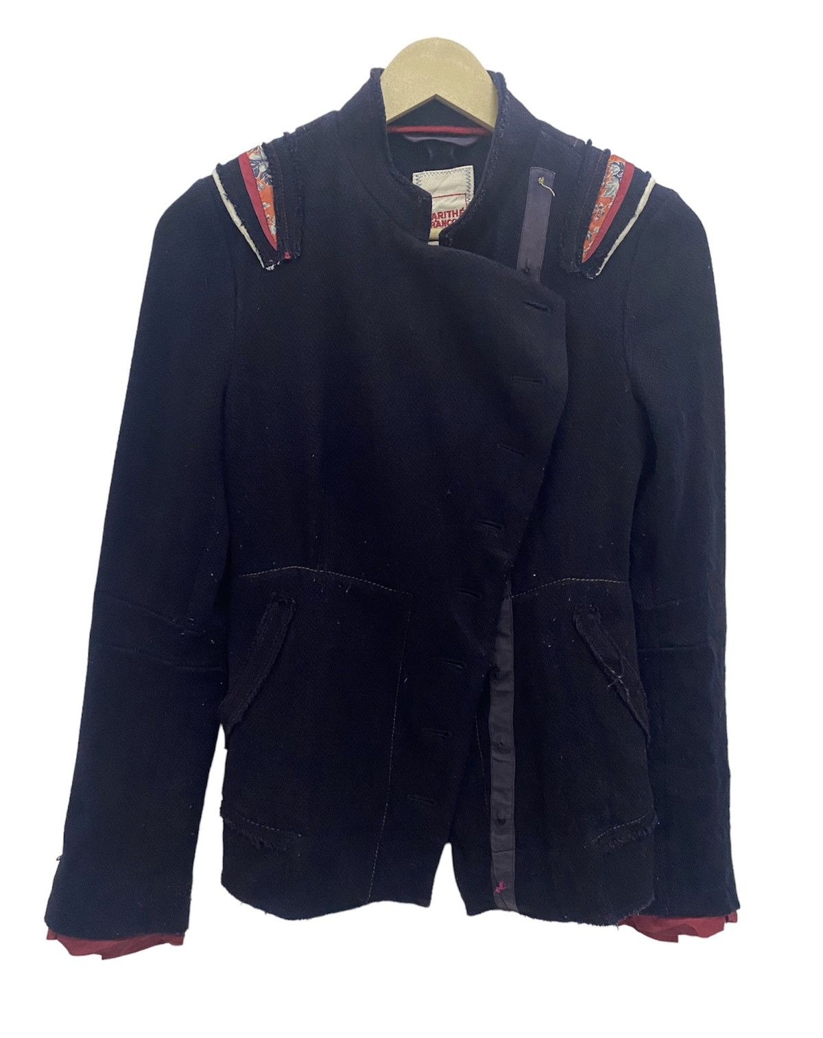 Marithe + Francois Girbaud Vintage Marithe Francois Girbaud missing button jackets Size US M / EU 48-50 / 2 - 2 Thumbnail