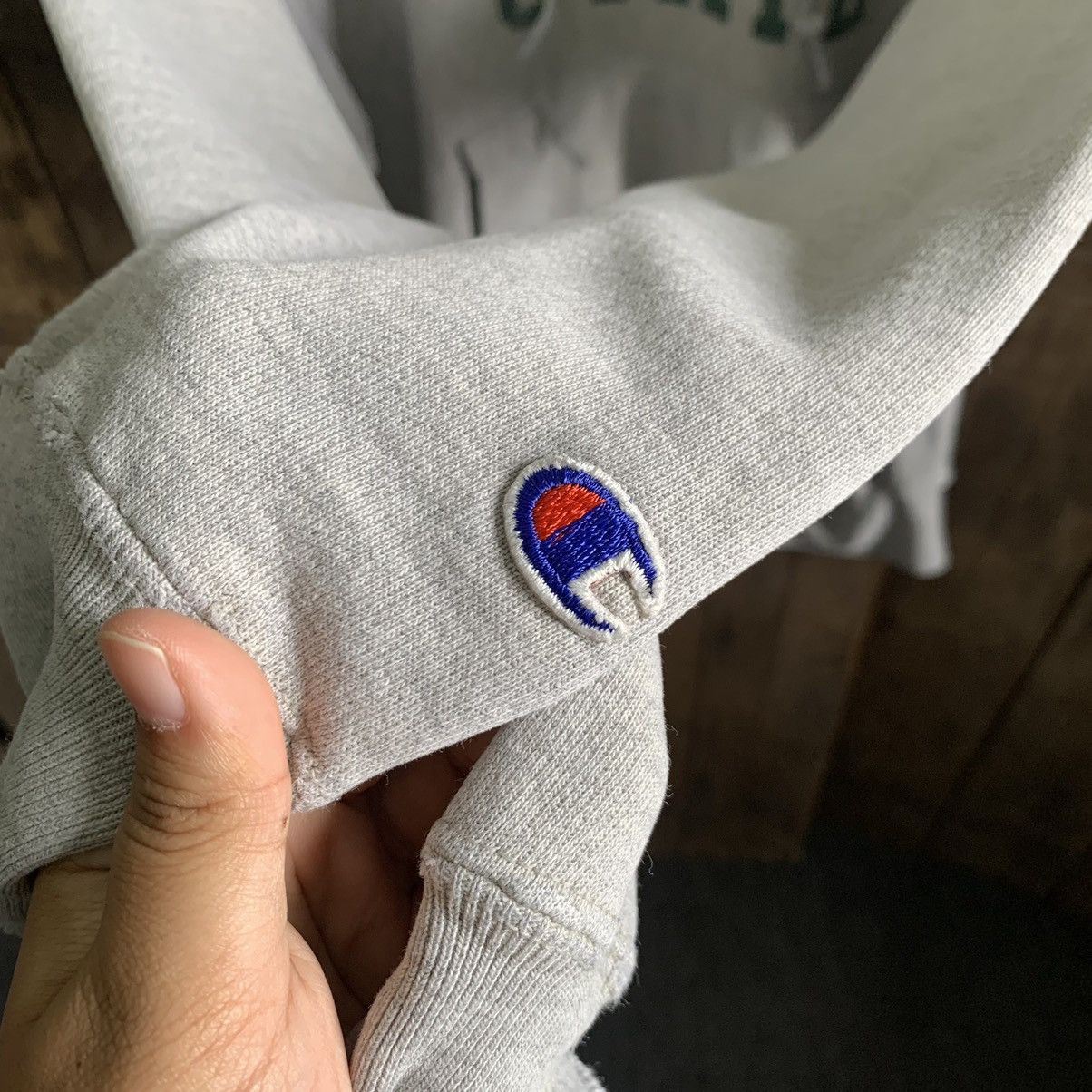 Champion × Vintage Vintage 90's Michigan State Champion Reverse Weave Hoodie Size US M / EU 48-50 / 2 - 6 Thumbnail
