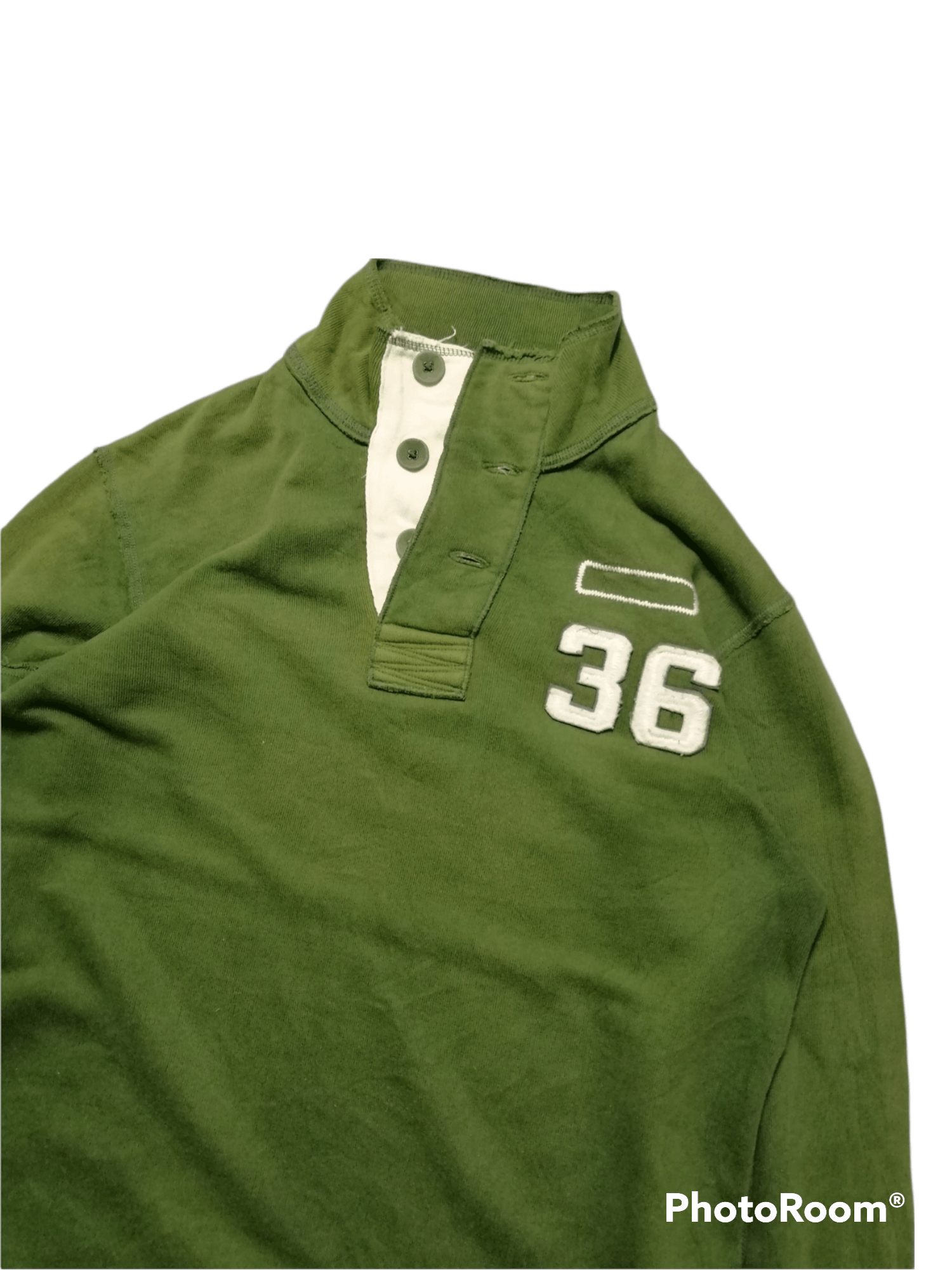Japanese Brand Rugby Back Number Army Design Olive Size US L / EU 52-54 / 3 - 2 Thumbnail