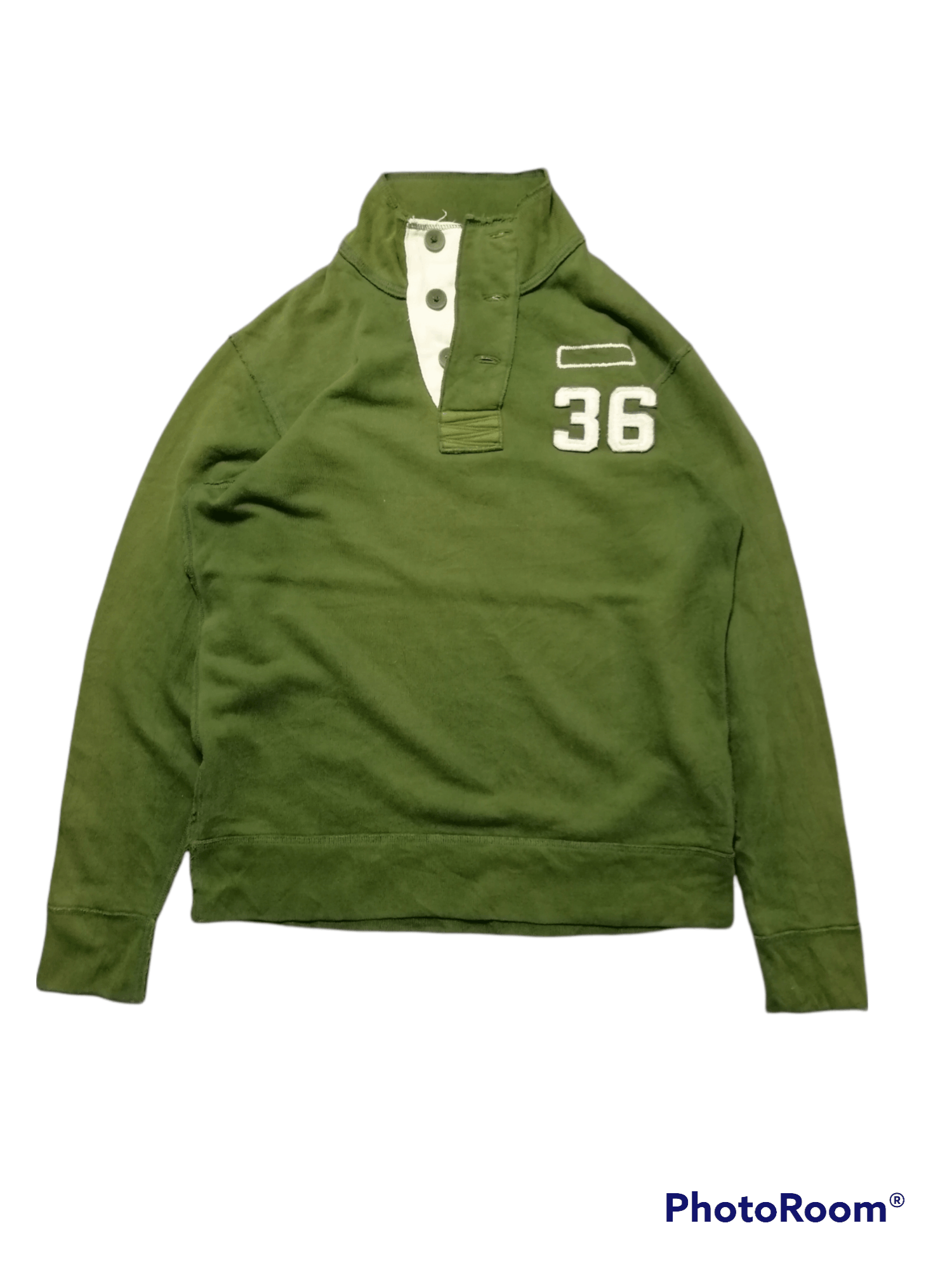 Japanese Brand Rugby Back Number Army Design Olive Size US L / EU 52-54 / 3 - 1 Thumbnail