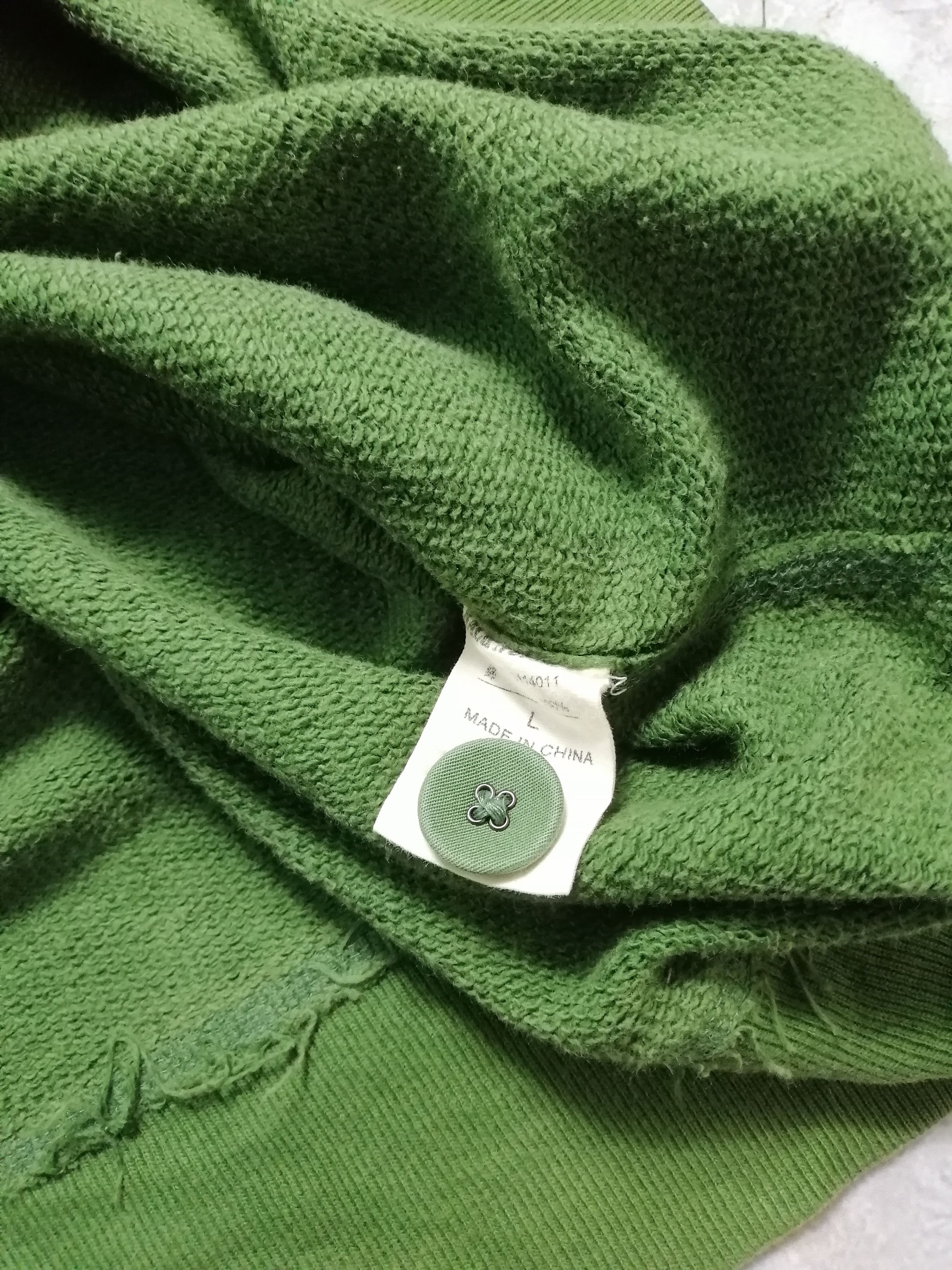 Japanese Brand Rugby Back Number Army Design Olive Size US L / EU 52-54 / 3 - 5 Thumbnail