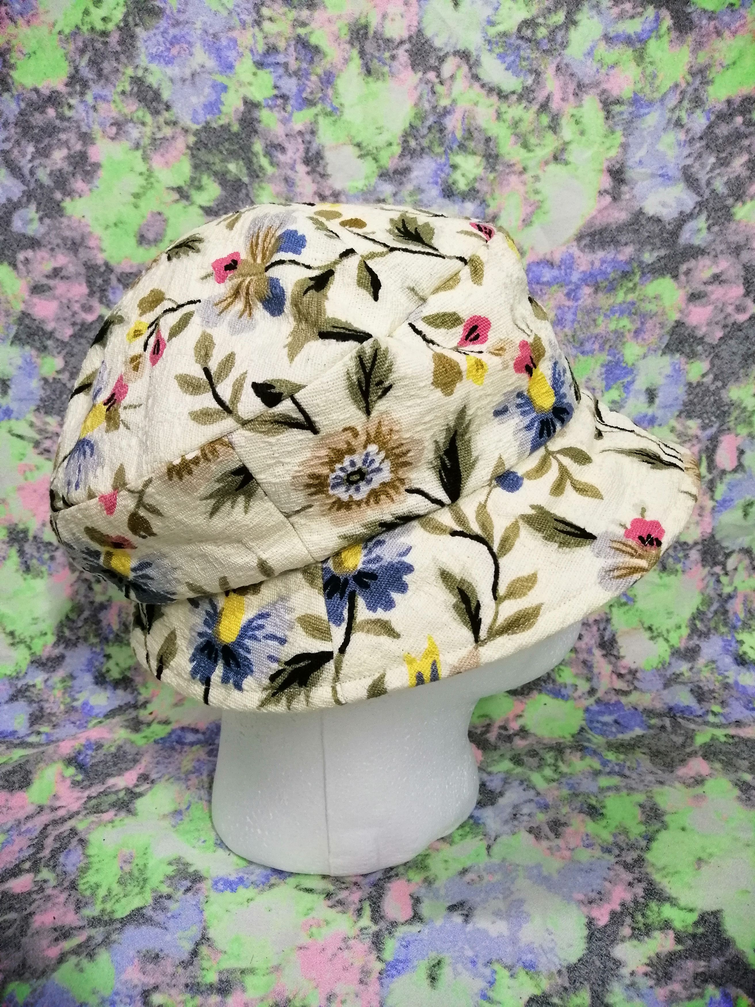 Japanese Brand Bucket Hats Cap Floral Size ONE SIZE - 4 Thumbnail