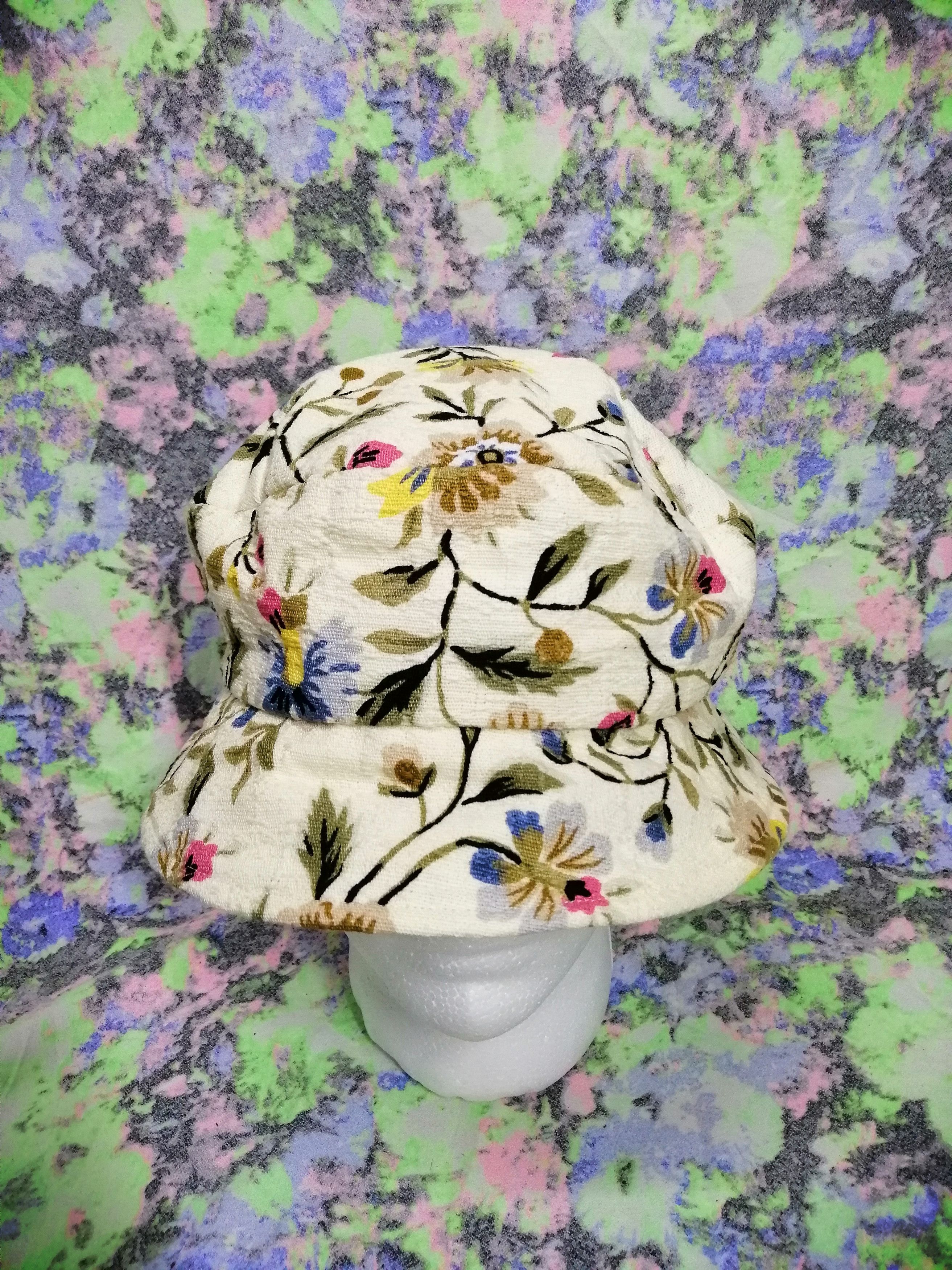 Japanese Brand Bucket Hats Cap Floral Size ONE SIZE - 1 Thumbnail