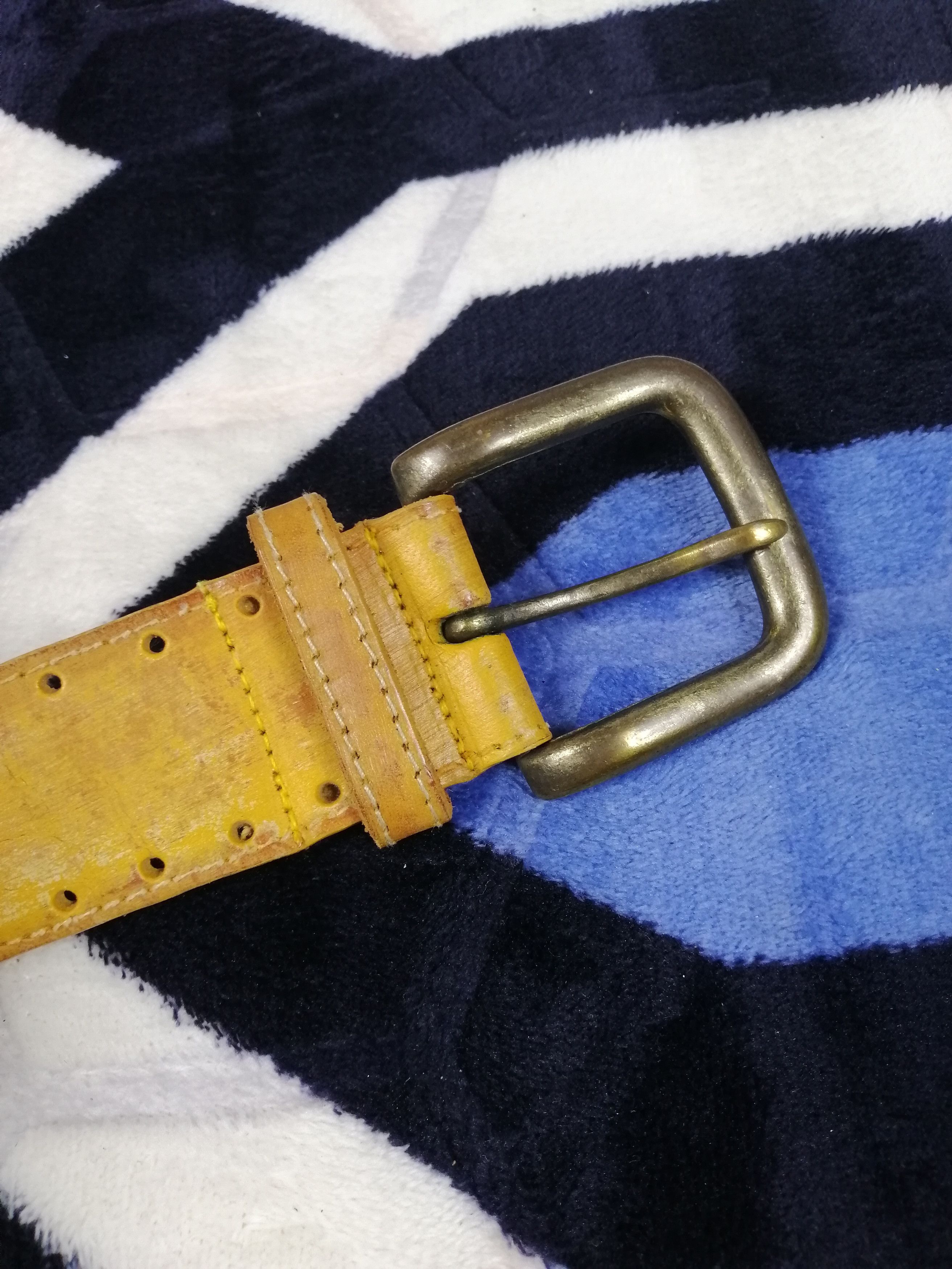 Other Buckle Belt Leather Size ONE SIZE - 4 Thumbnail