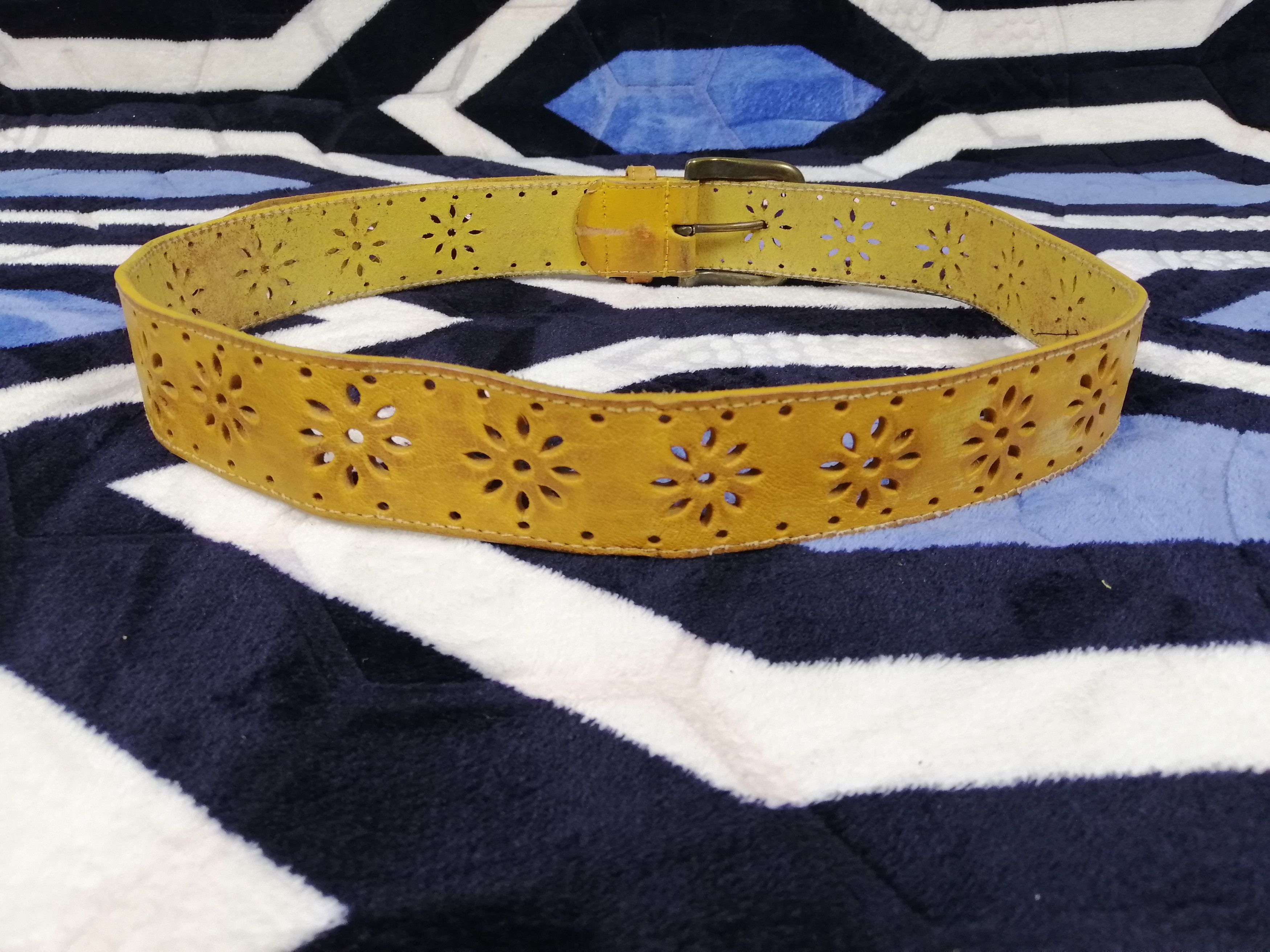 Other Buckle Belt Leather Size ONE SIZE - 5 Thumbnail