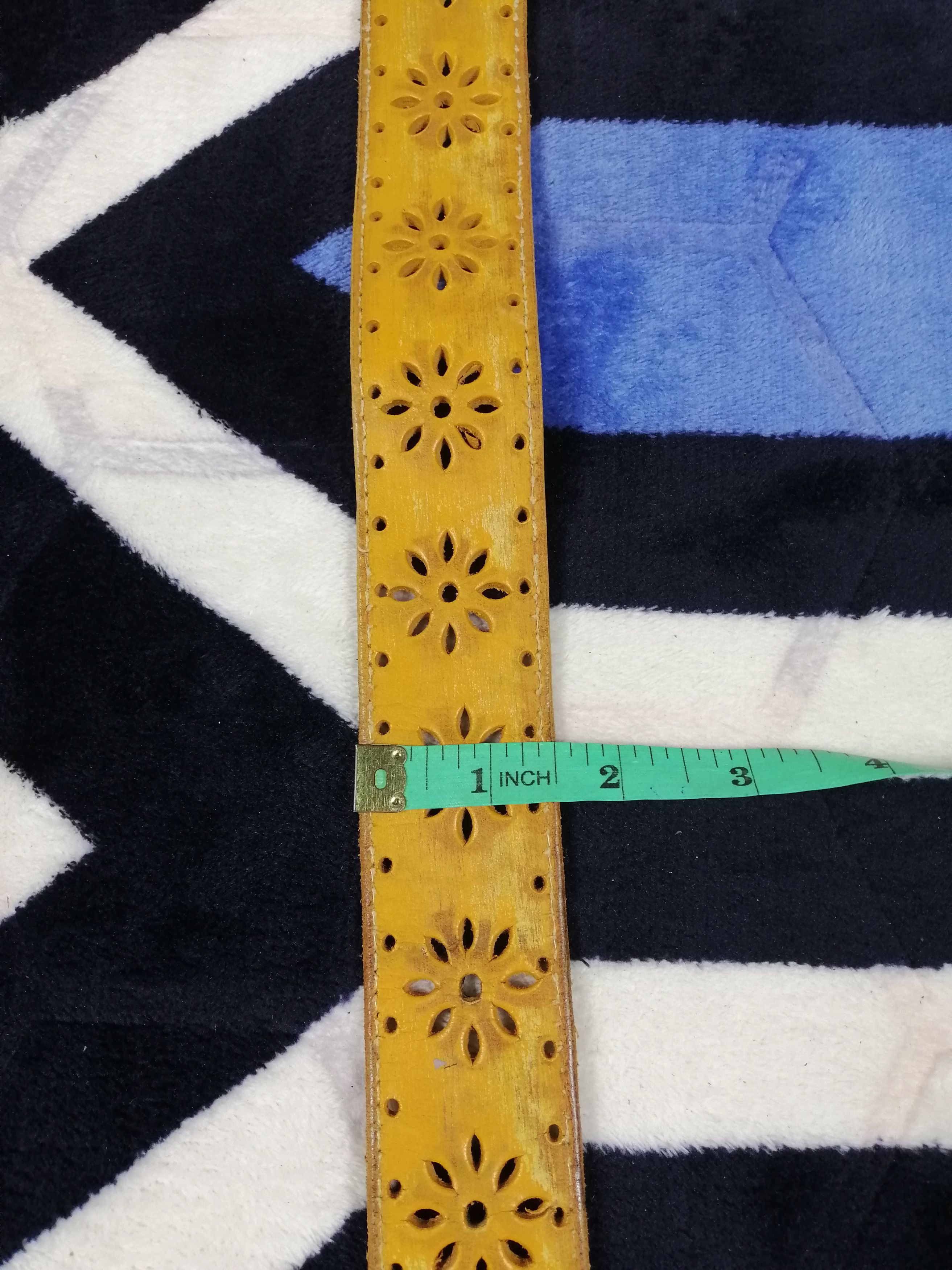 Other Buckle Belt Leather Size ONE SIZE - 6 Thumbnail