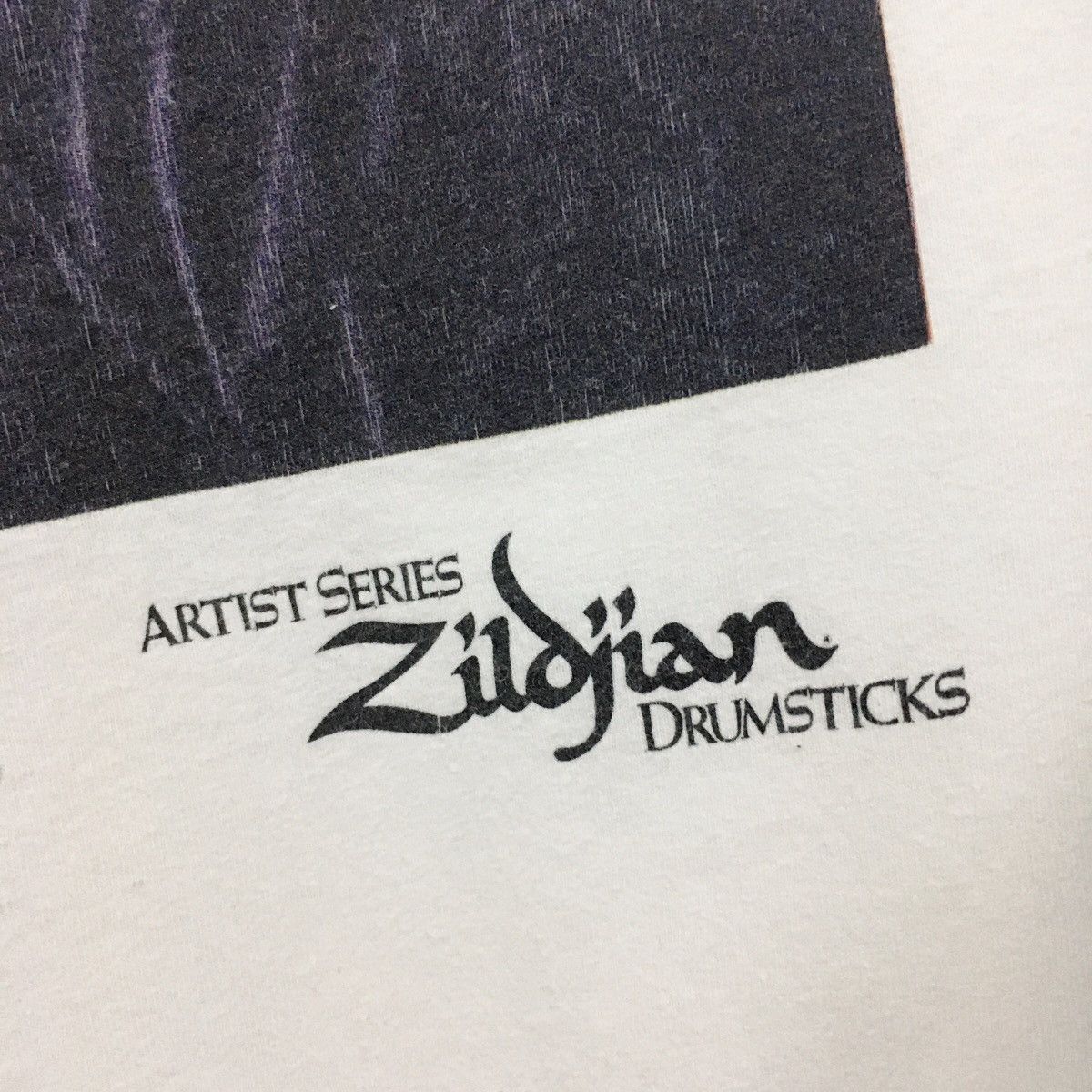 Band Tees × Vintage Vintage 90s Vinnie Colaiuta Artist Series ZILDJIAN Tee Size US L / EU 52-54 / 3 - 5 Thumbnail