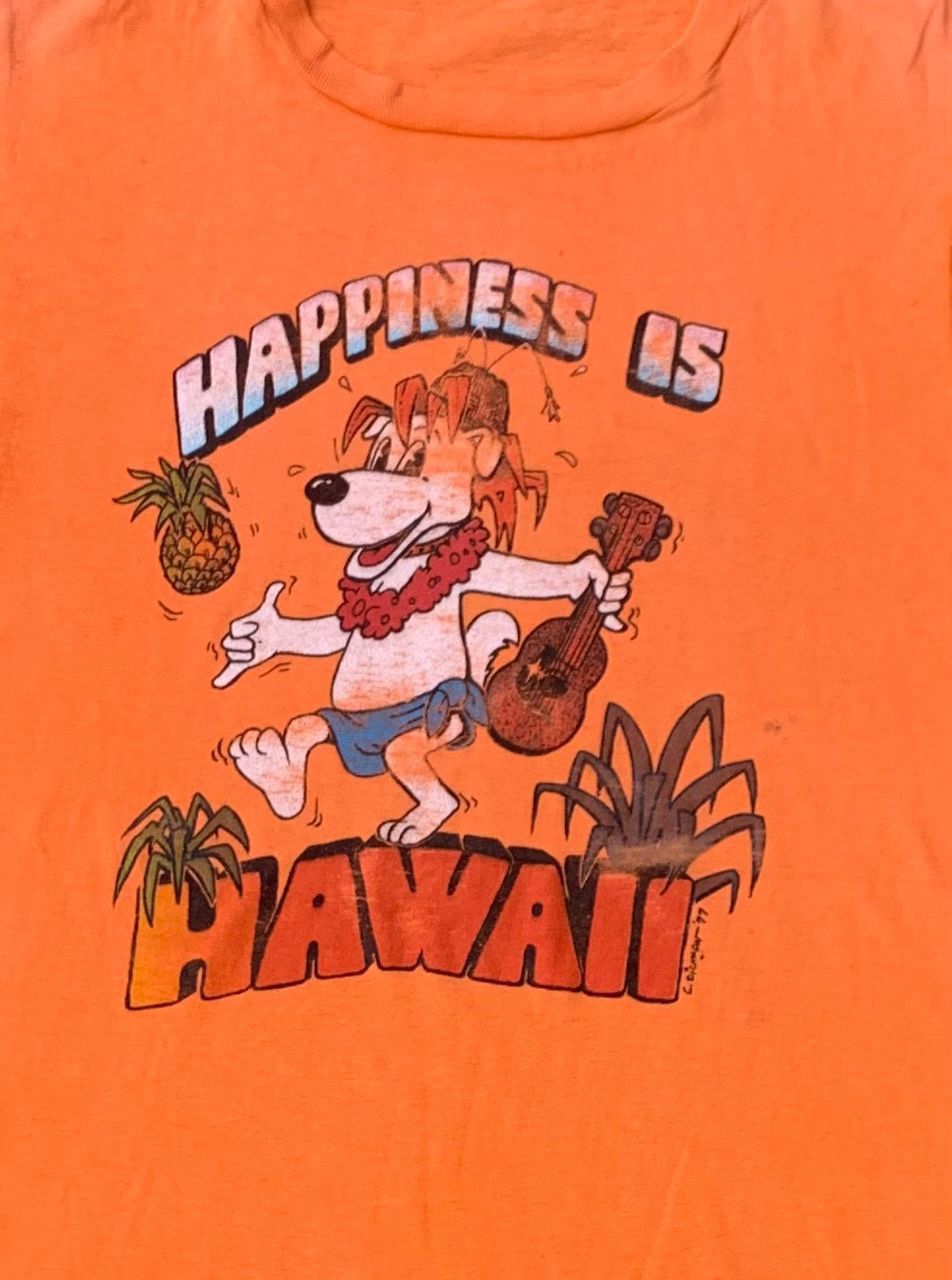 Vintage Vintage Tee D 37 Hawaii Size US S / EU 44-46 / 1 - 2 Thumbnail