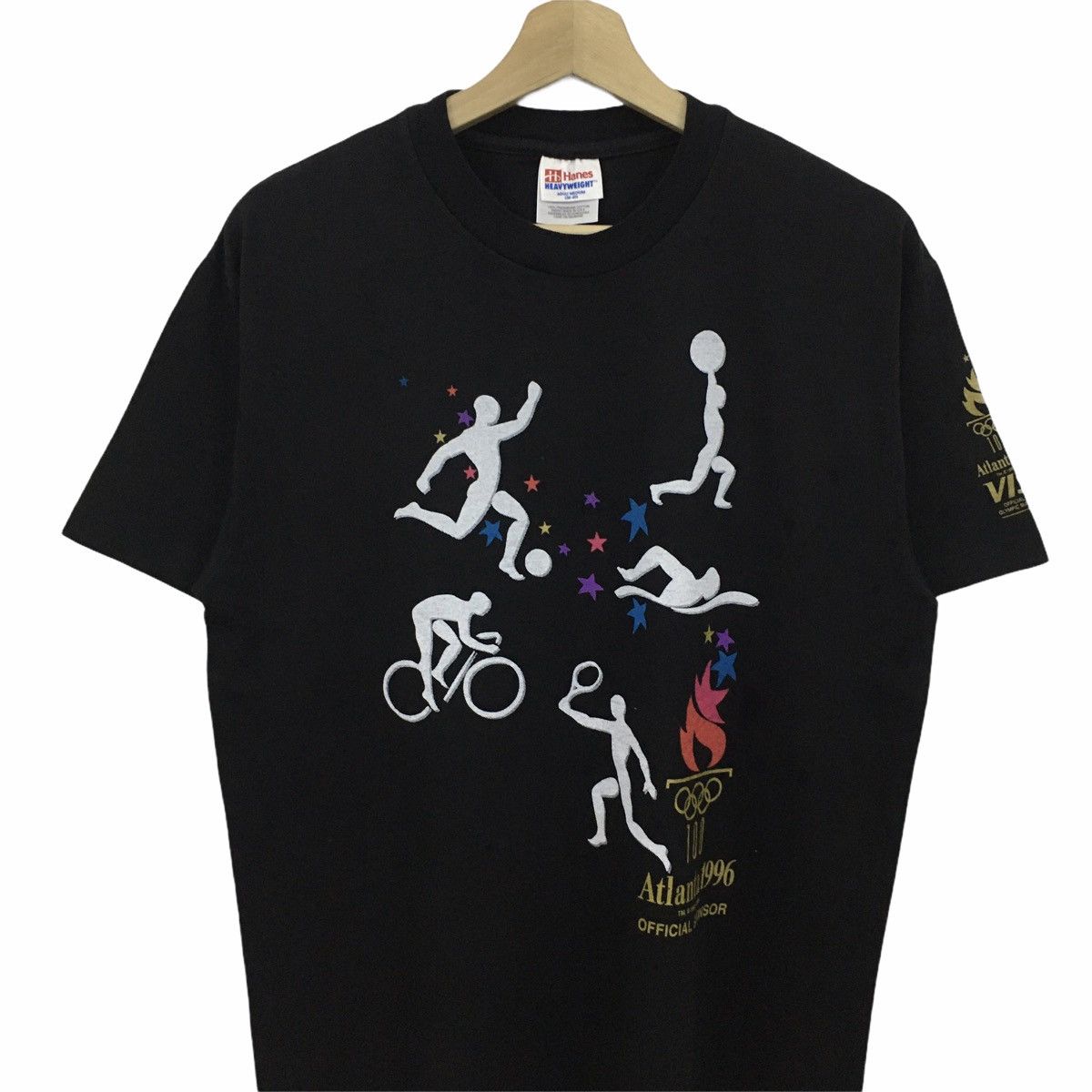 USA Olympics × Vintage Rare Vintage 1992 Olympic Atlanta Tee Size US M / EU 48-50 / 2 - 6 Thumbnail