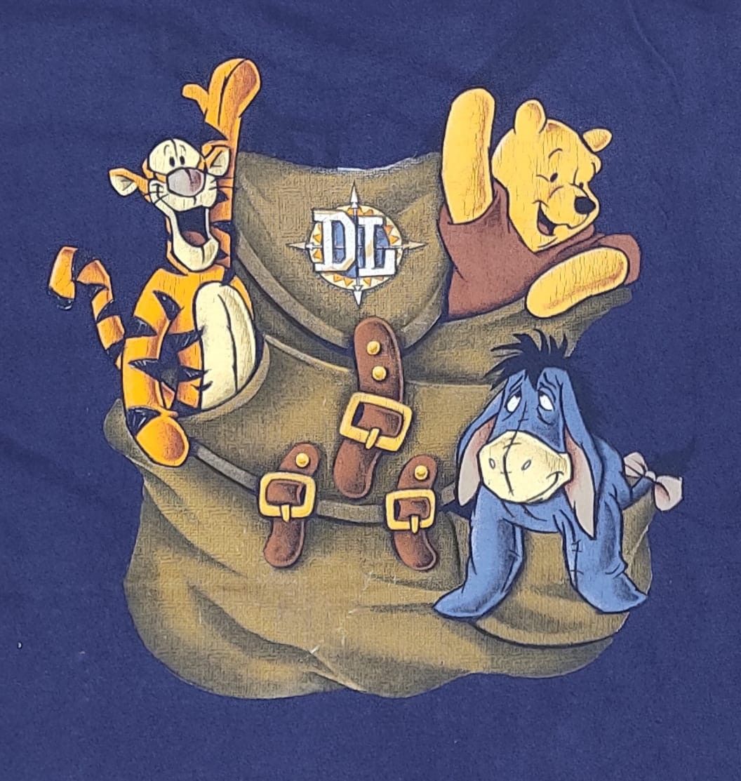 Disney × Vintage vintage tee disneyland Pooh C16 movie promo Size US L / EU 52-54 / 3 - 2 Thumbnail