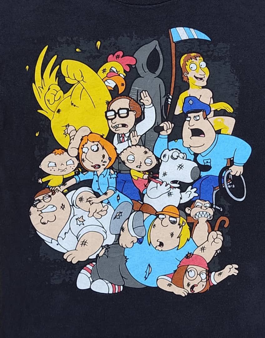 Vintage vintage tee D - 20 90s family guy Size US M / EU 48-50 / 2 - 2 Thumbnail