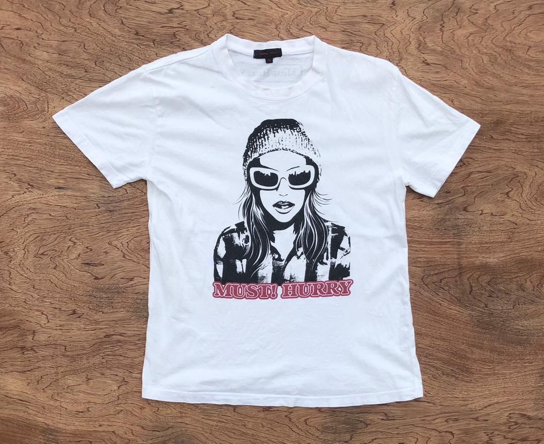 Other vintage tee Must Hurry A28 Size US M / EU 48-50 / 2 - 1 Thumbnail