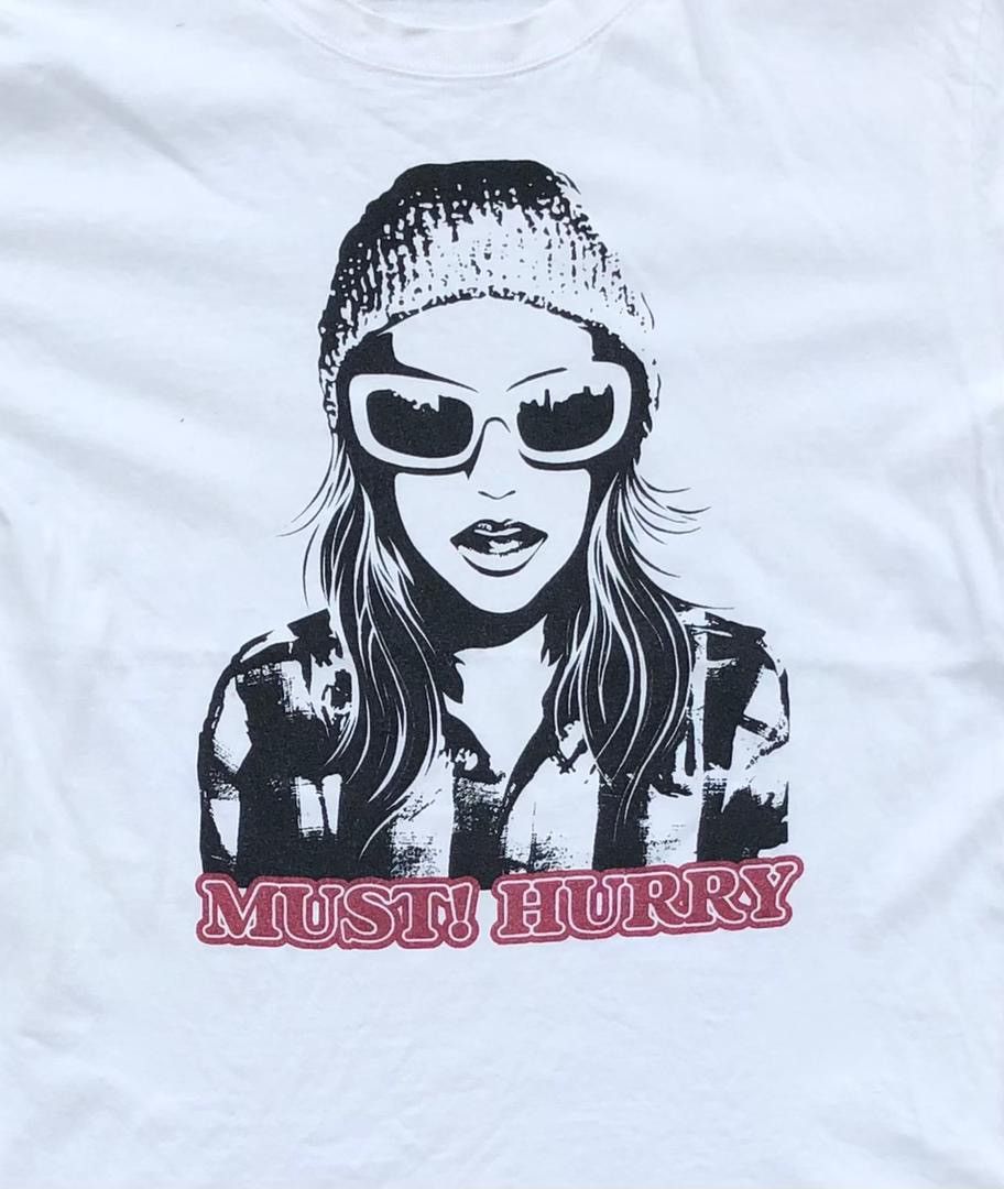 Other vintage tee Must Hurry A28 Size US M / EU 48-50 / 2 - 2 Thumbnail