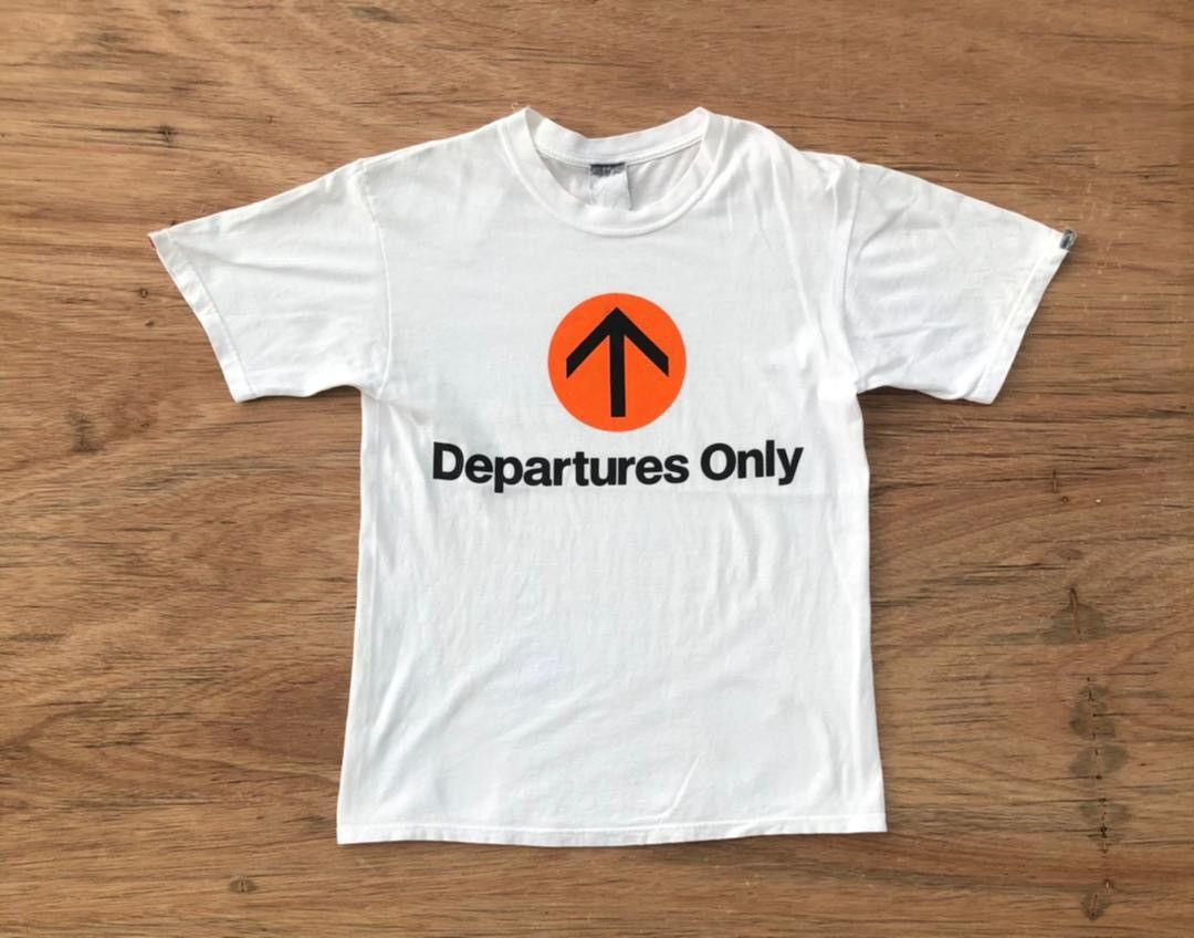 Vintage vintage tee Deprtures Only A28 Size US M / EU 48-50 / 2 - 1 Thumbnail