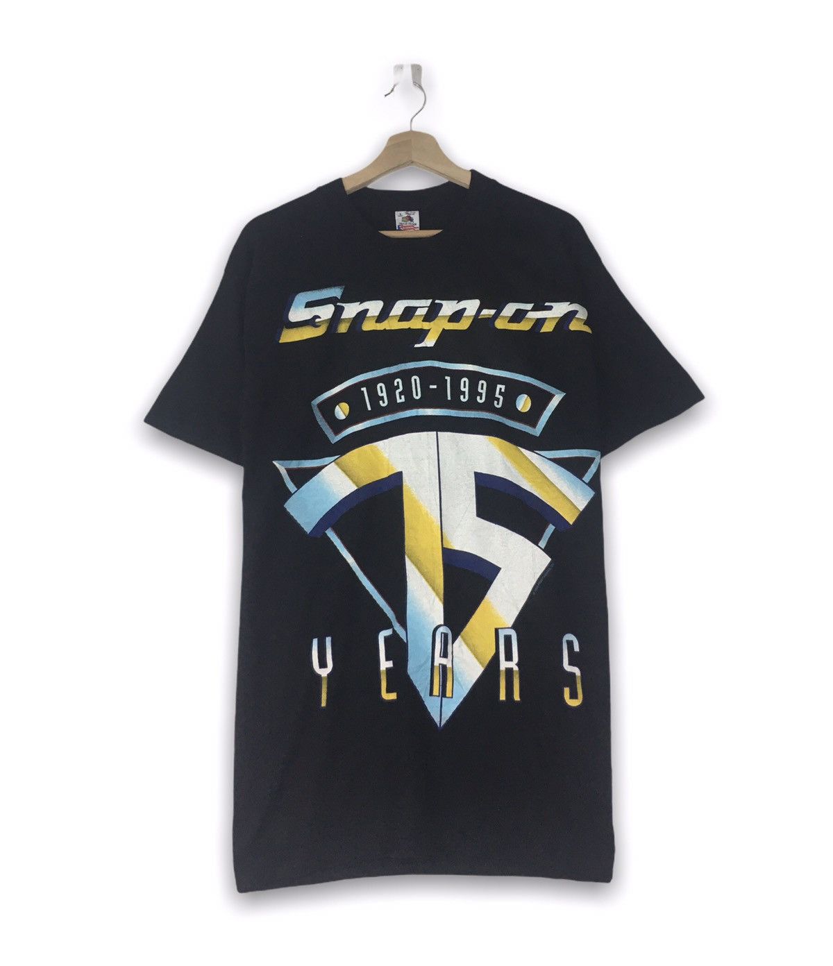 Vintage Rare Vintage 1994 Snap On 75'th Anniversary OVP Tshirt Size US L / EU 52-54 / 3 - 1 Thumbnail