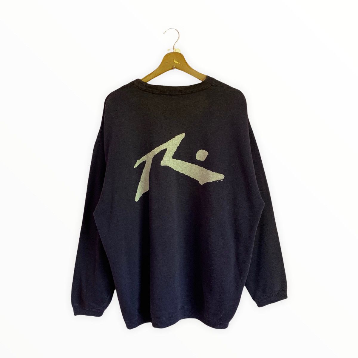 Rusty RARE🔥RUSTY 1994s BIG PRINT RUSTY SWEATSHIRT Size US XL / EU 56 / 4 - 1 Thumbnail