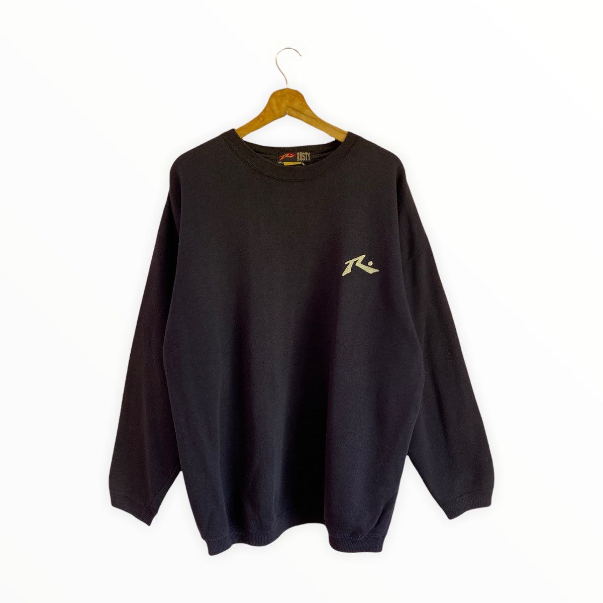 Rusty RARE🔥RUSTY 1994s BIG PRINT RUSTY SWEATSHIRT Size US XL / EU 56 / 4 - 2 Thumbnail