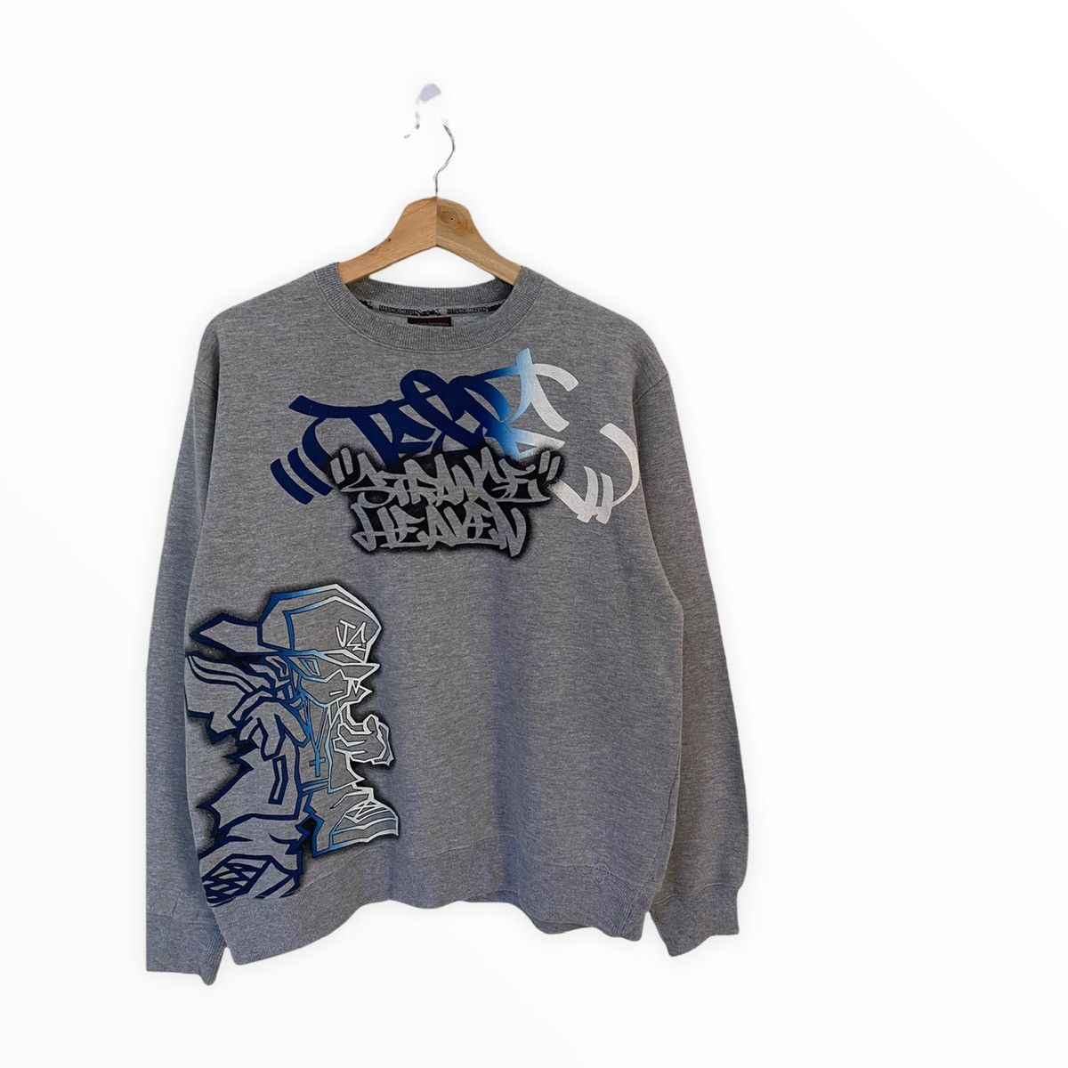 Vintage RARE🔥JESSE STRANGE HEAVEN RARE PRINT SWEATSHIRT Size US M / EU 48-50 / 2 - 6 Thumbnail