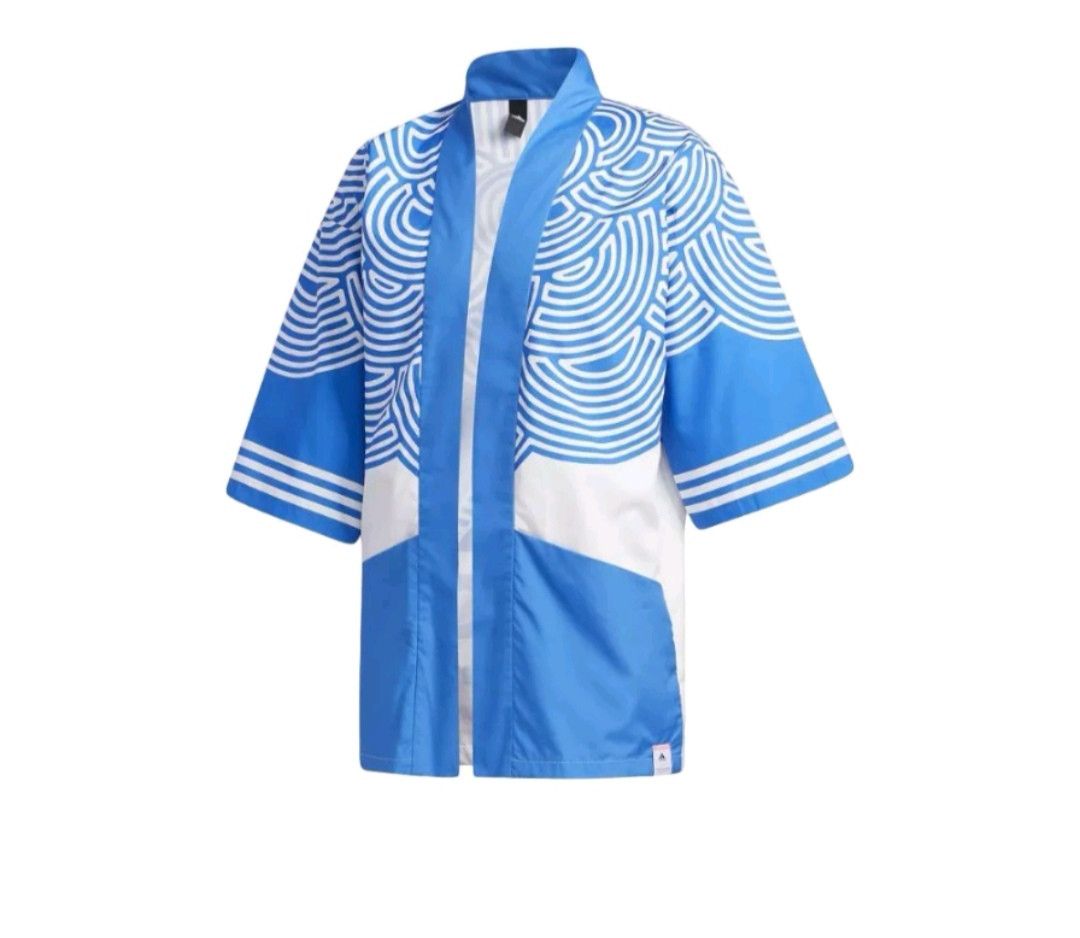 Adidas ADIDAS UNISEX KIMONO TOKYO PACK BOOKWEAR SHIRT STREETWEAR Size US L / EU 52-54 / 3 - 5 Thumbnail