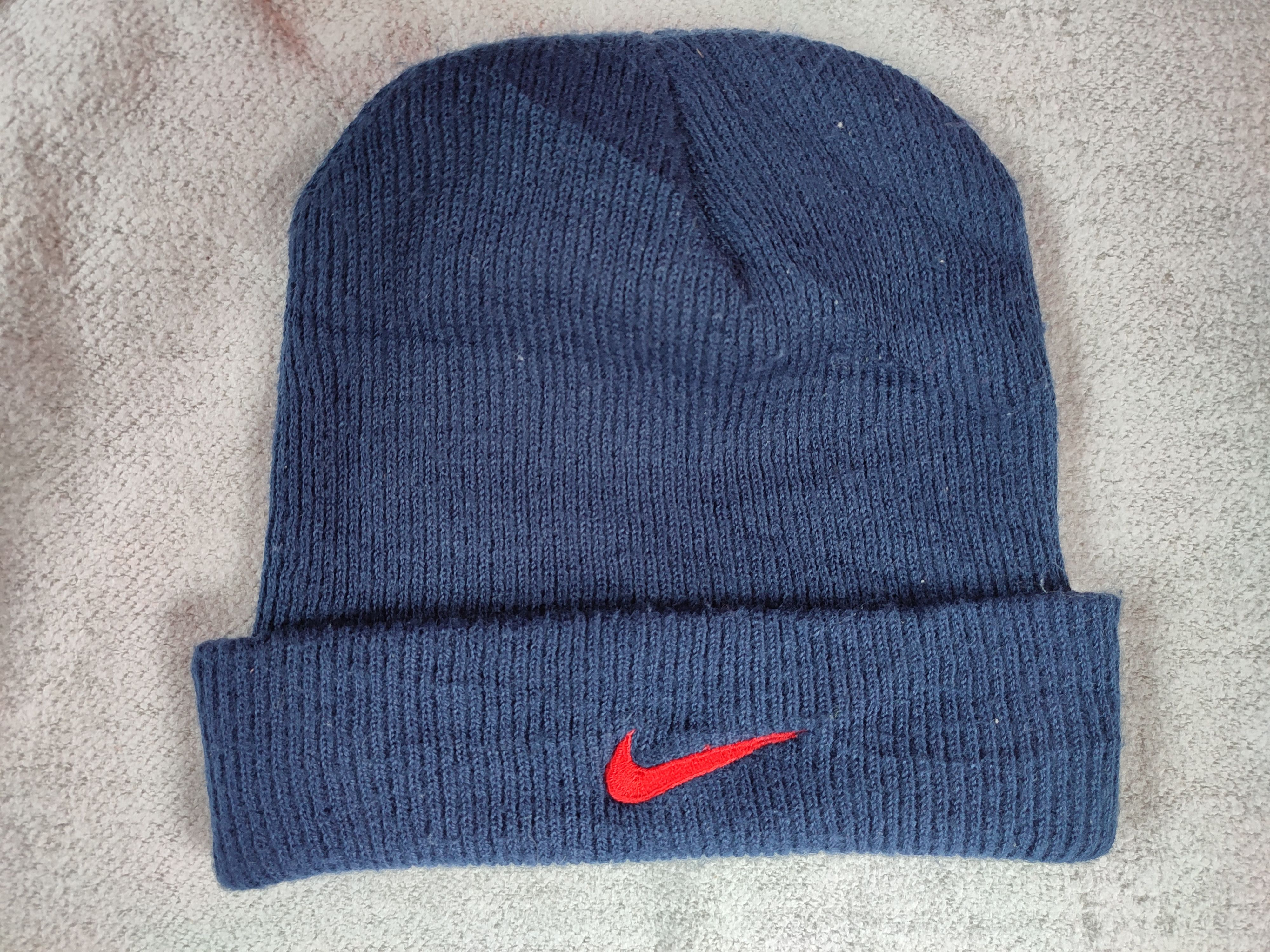 Nike × Vintage Vintage Nike Beanie Hat Size ONE SIZE - 2 Thumbnail