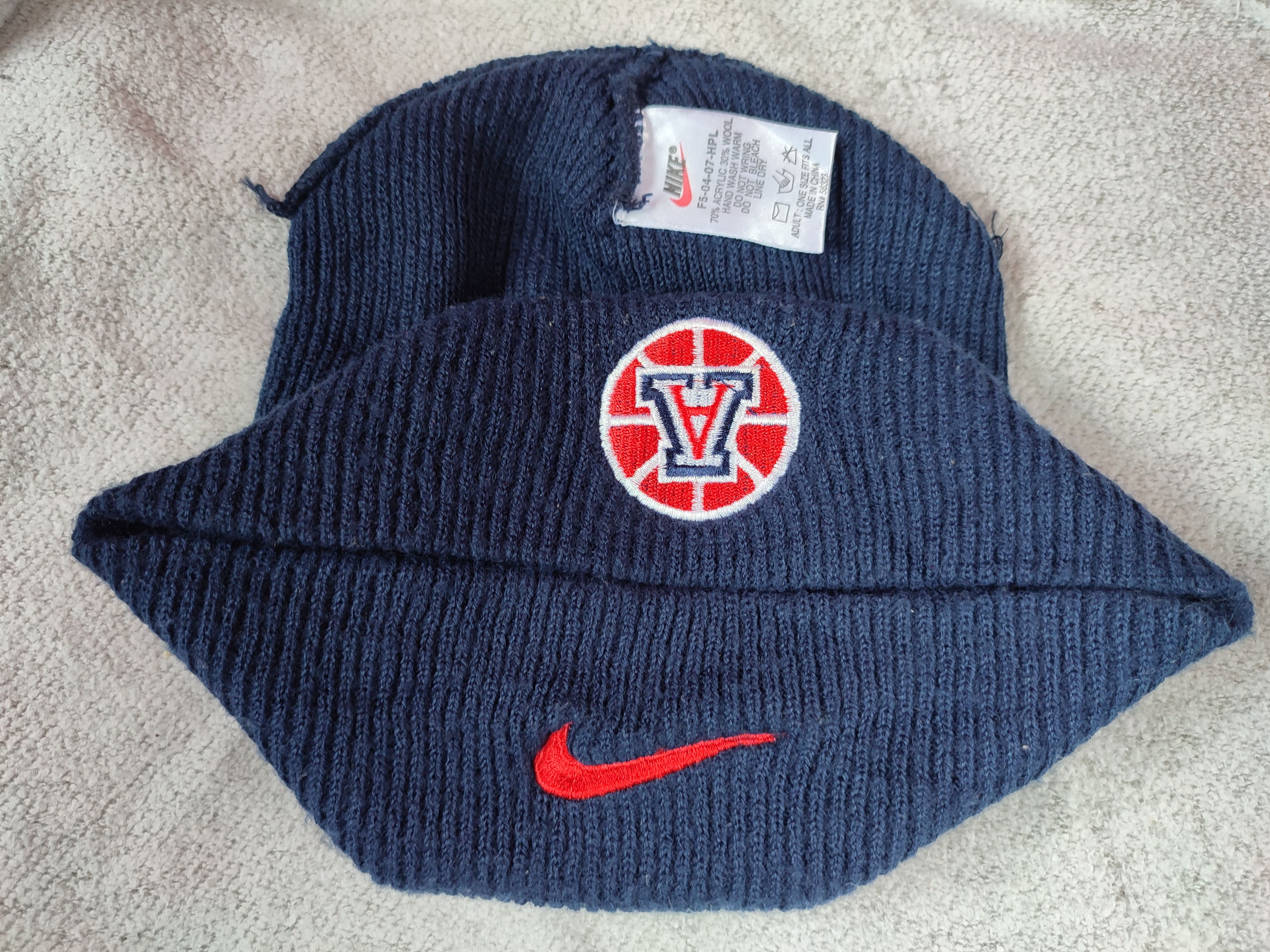 Nike × Vintage Vintage Nike Beanie Hat Size ONE SIZE - 4 Thumbnail
