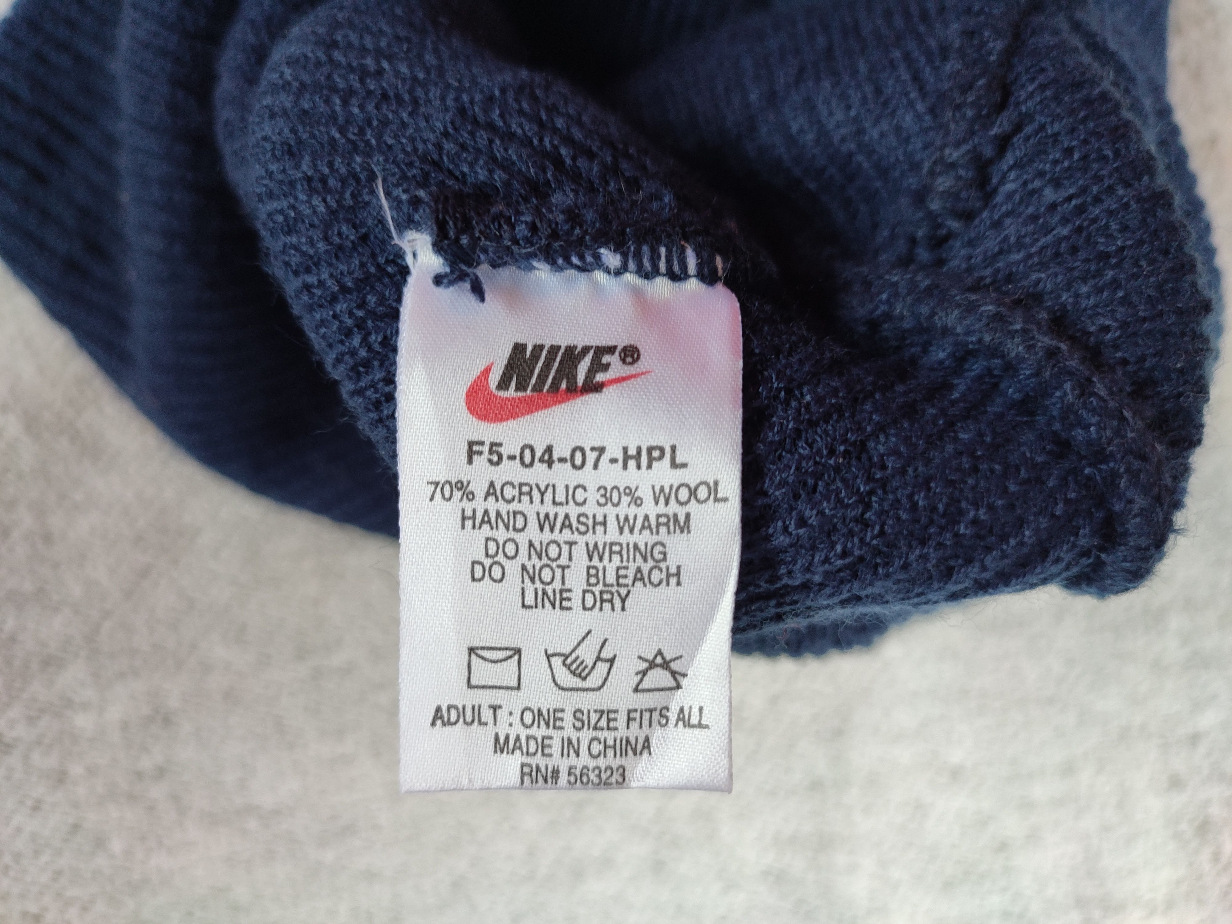 Nike × Vintage Vintage Nike Beanie Hat Size ONE SIZE - 5 Thumbnail