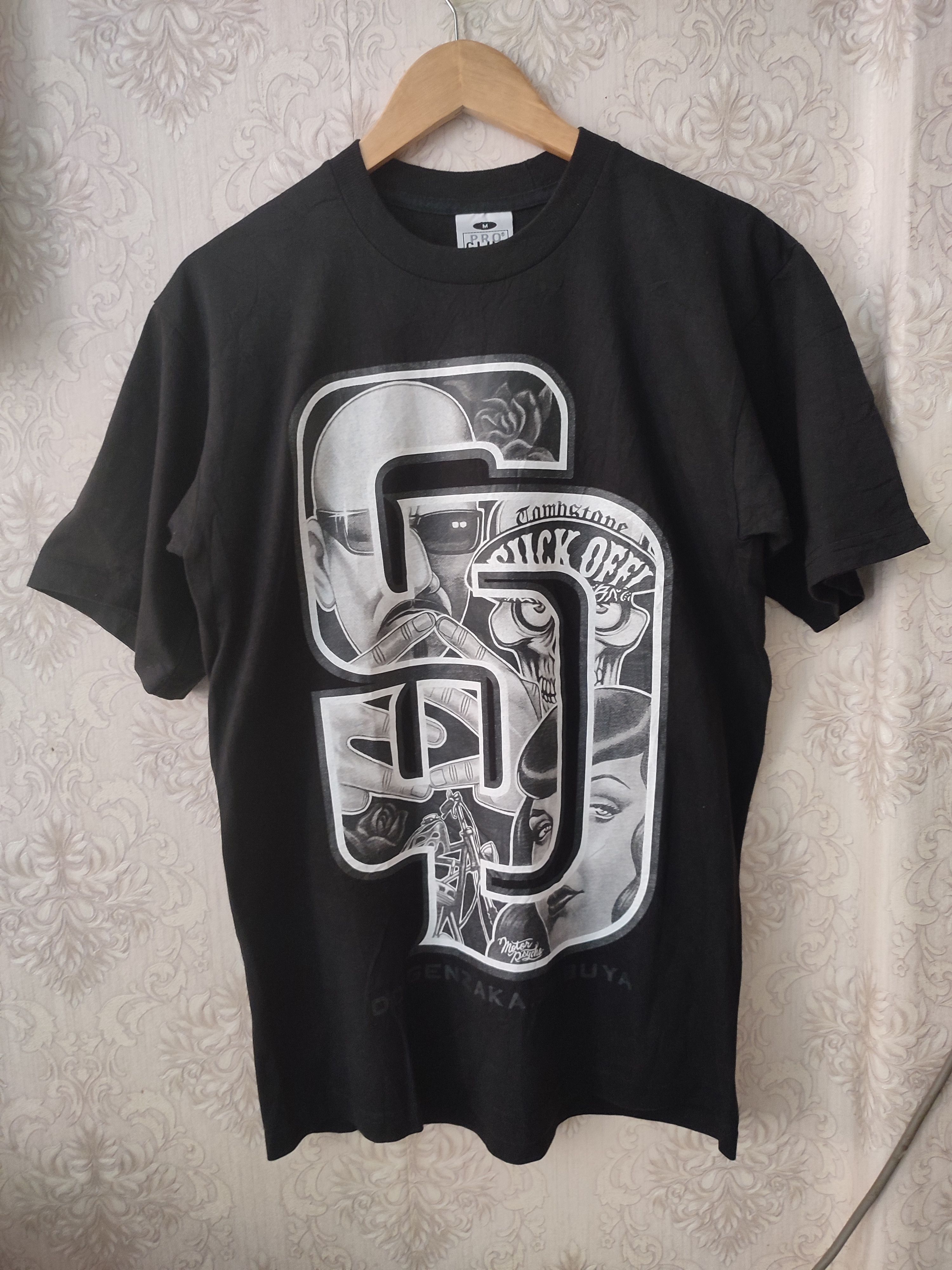 Vintage Vintage SD Motor Psycho D.O.G T-Shirt Size US M / EU 48-50 / 2 - 1 Thumbnail