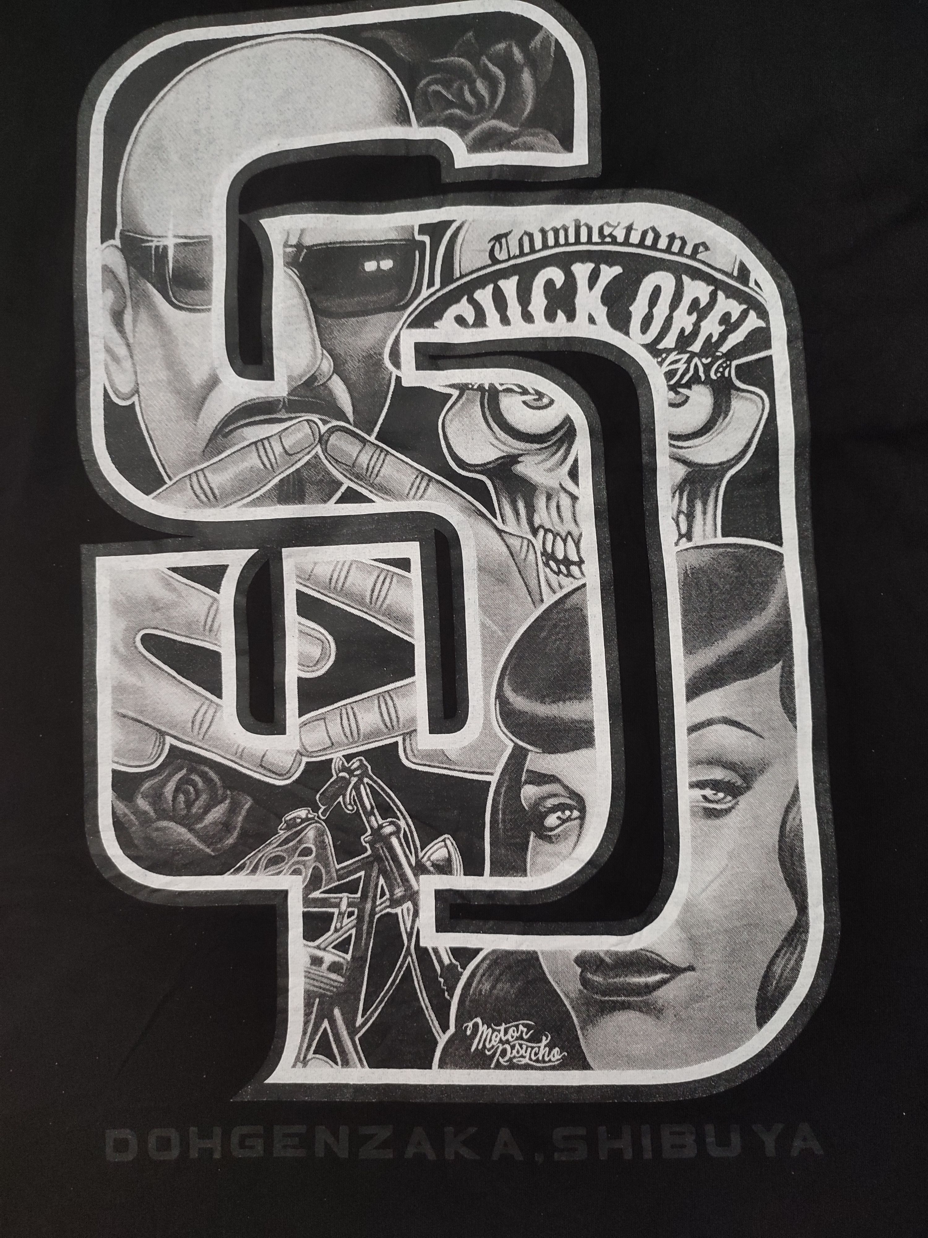Vintage Vintage SD Motor Psycho D.O.G T-Shirt Size US M / EU 48-50 / 2 - 4 Thumbnail
