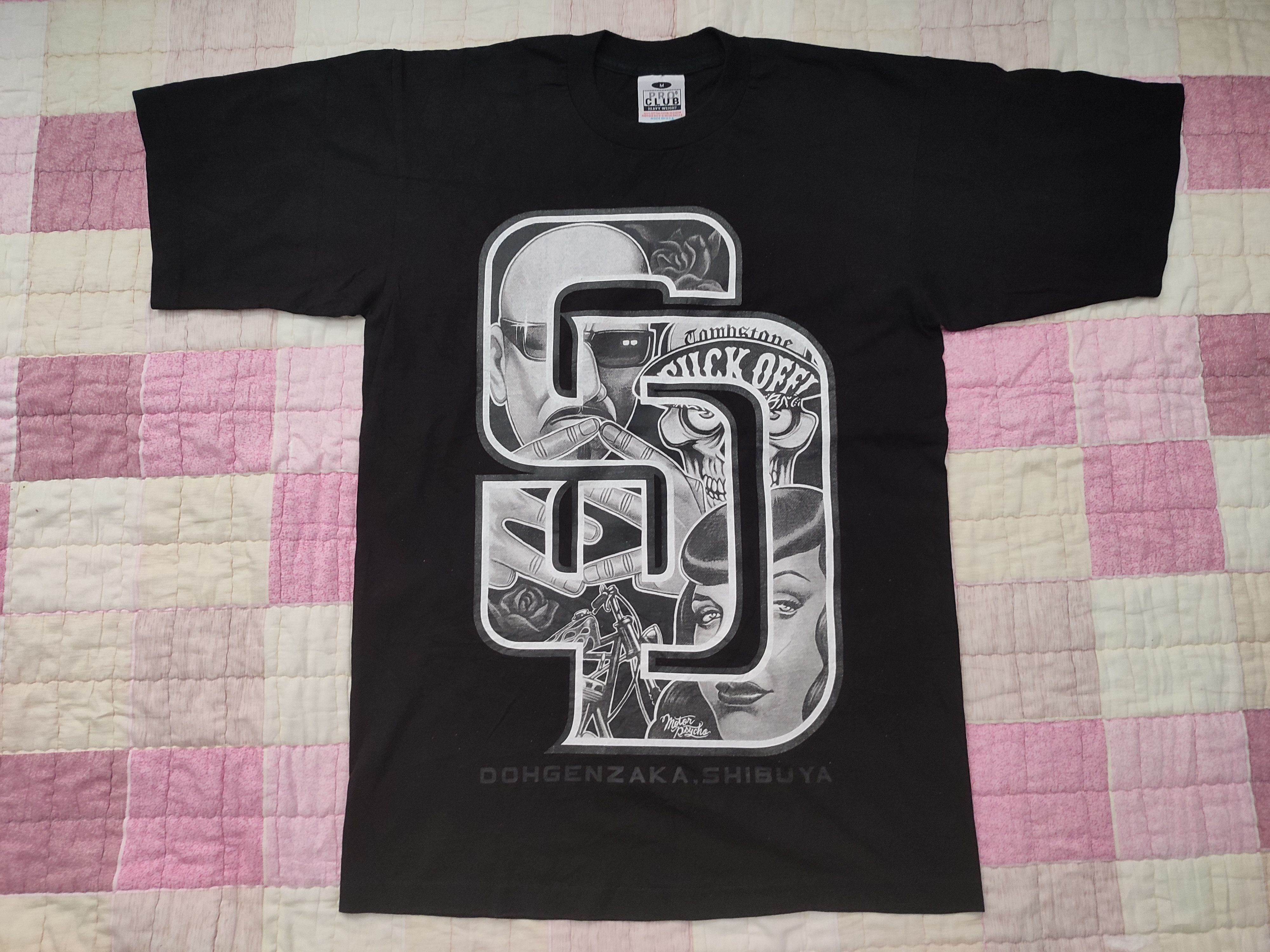 Vintage Vintage SD Motor Psycho D.O.G T-Shirt Size US M / EU 48-50 / 2 - 7 Thumbnail