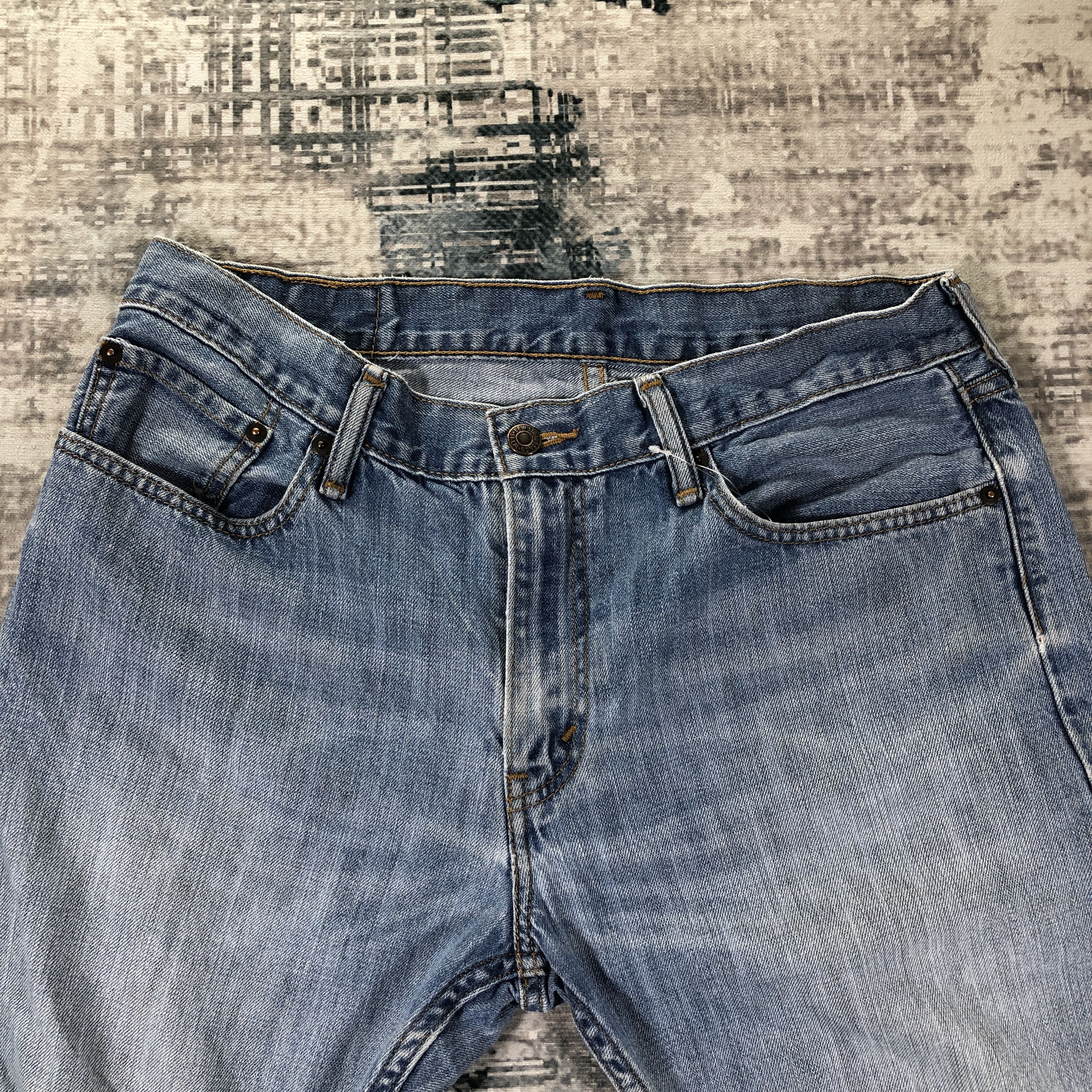 Levi's Vintage Levis 514 Jeans Faded Blue Size US 33 - 3 Thumbnail