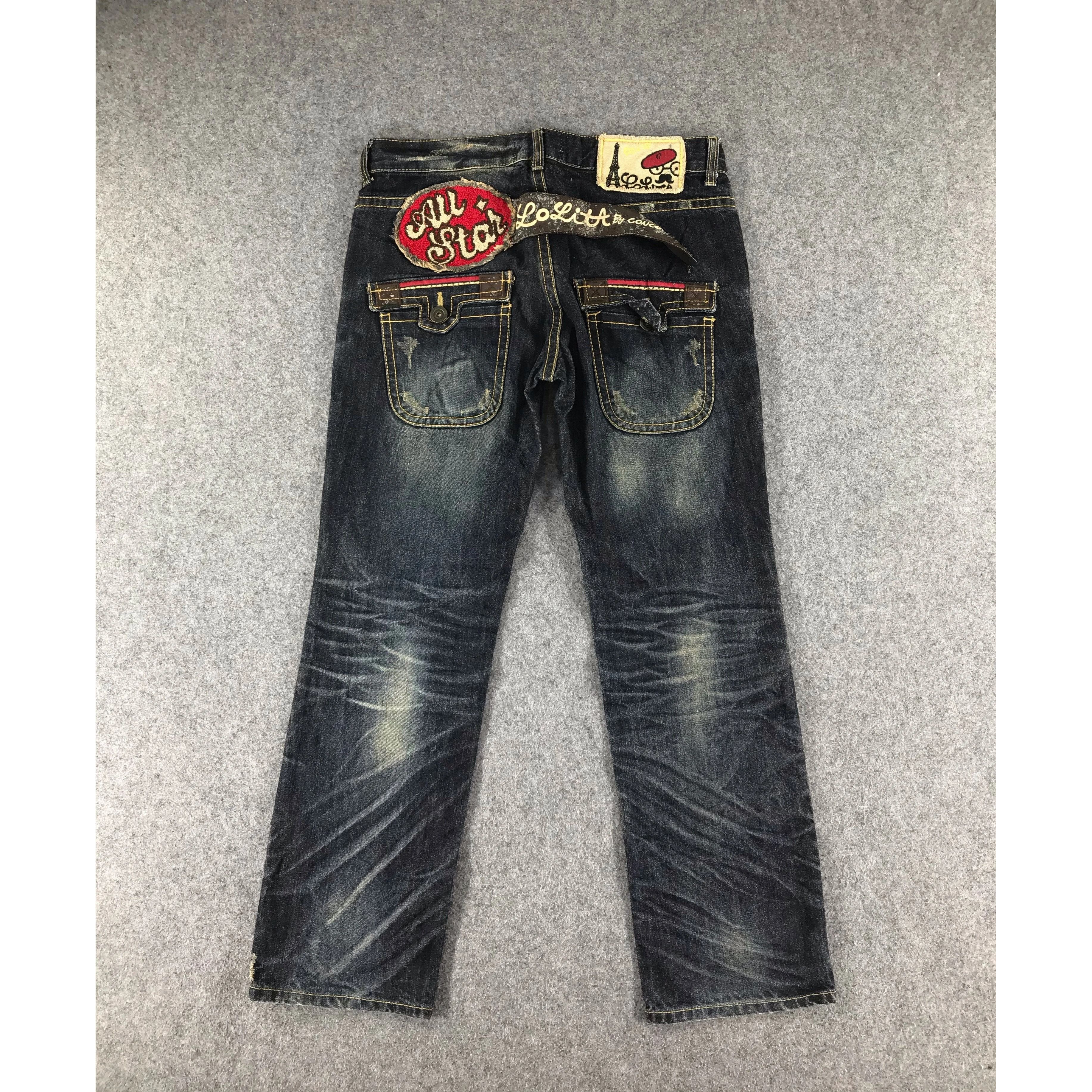 Japanese Brand Lolita Jeans Japanese Brand Denim Dark Wash Denim Size US 34 / EU 50 - 2 Thumbnail