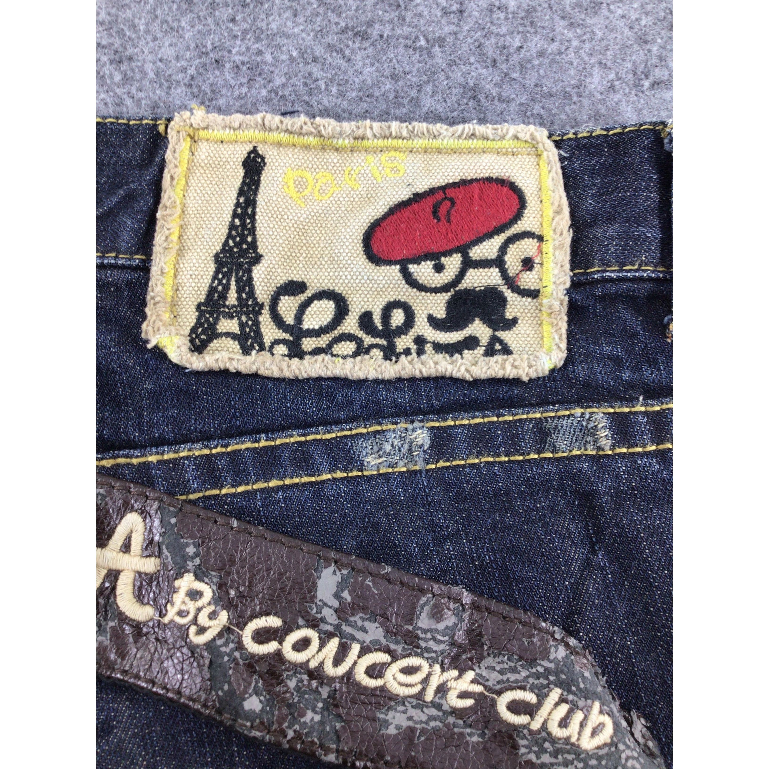 Japanese Brand Lolita Jeans Japanese Brand Denim Dark Wash Denim Size US 34 / EU 50 - 5 Thumbnail