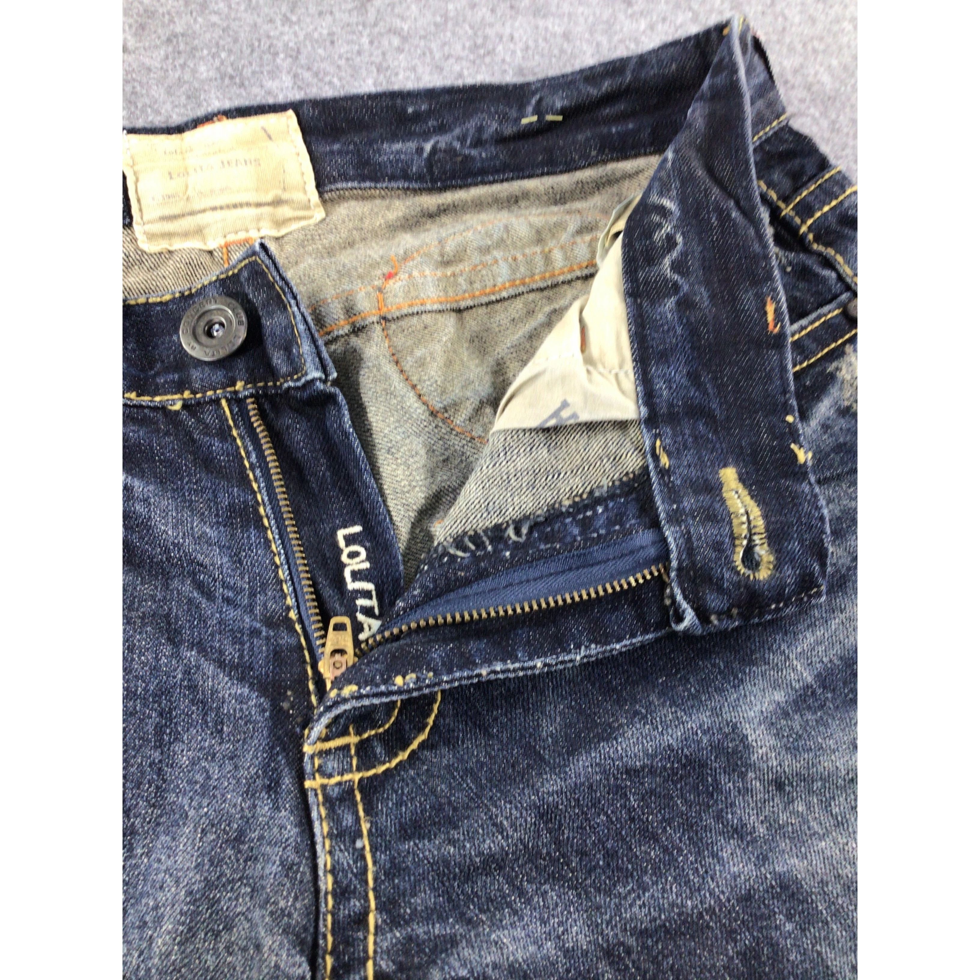 Japanese Brand Lolita Jeans Japanese Brand Denim Dark Wash Denim Size US 34 / EU 50 - 7 Thumbnail