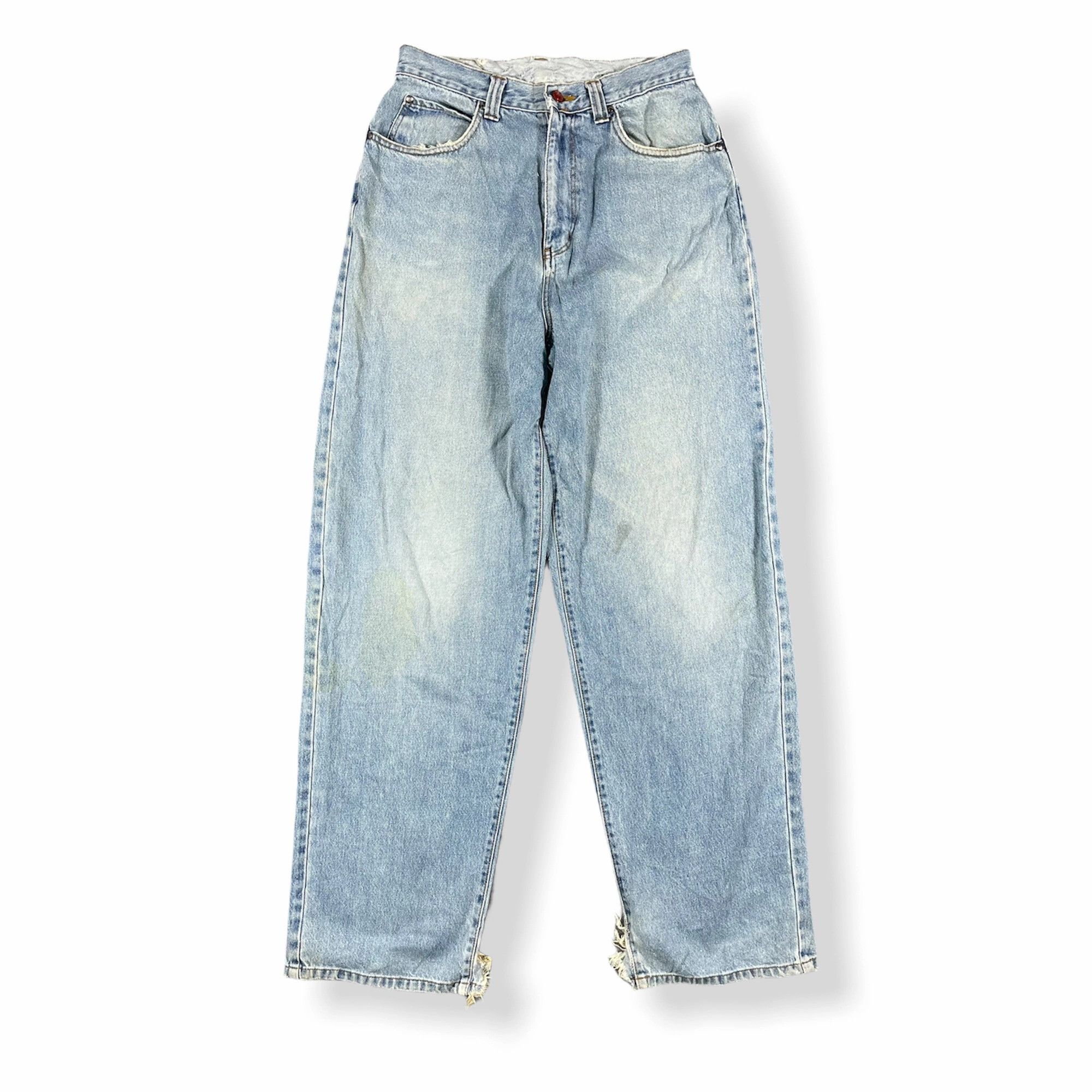 Vintage Vision Streetwear Jeans Light Wash Denim