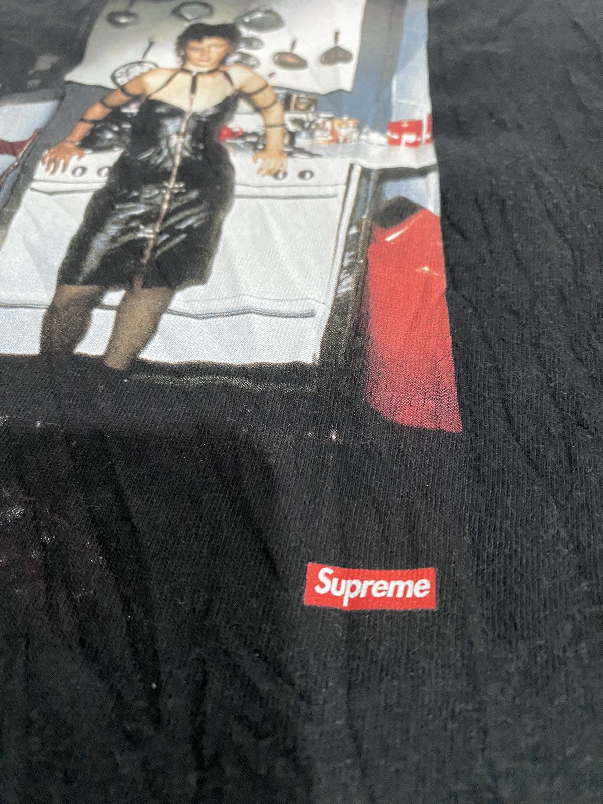 Supreme Supreme Nan Goldin Black Tee Size M Size US M / EU 48-50 / 2 - 7 Thumbnail