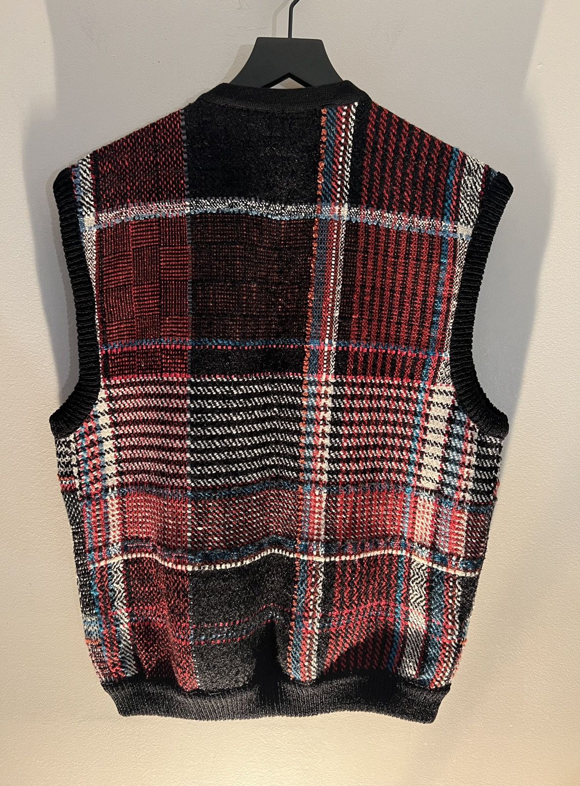 Designer × Neiman Marcus × Vintage Rare Bianculli Wool Knitted Vest Size US M / EU 48-50 / 2 - 6 Thumbnail