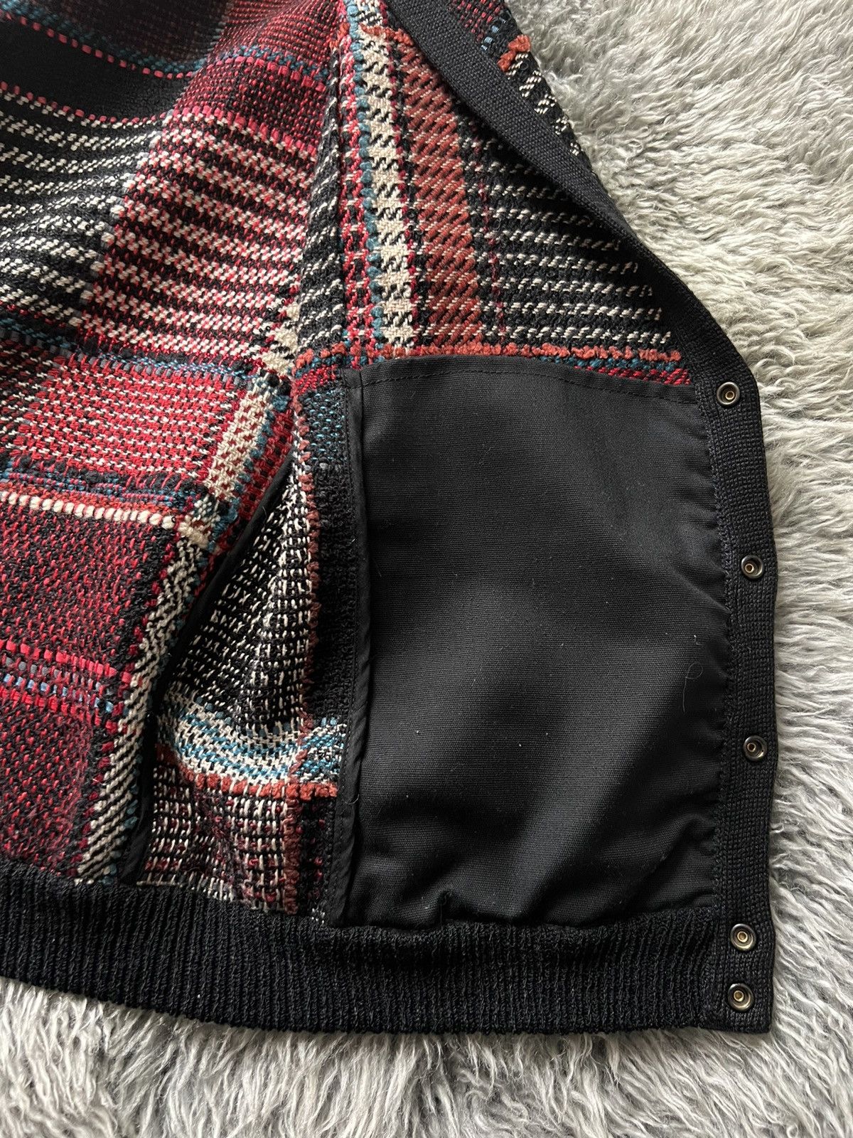 Designer × Neiman Marcus × Vintage Rare Bianculli Wool Knitted Vest Size US M / EU 48-50 / 2 - 12 Thumbnail