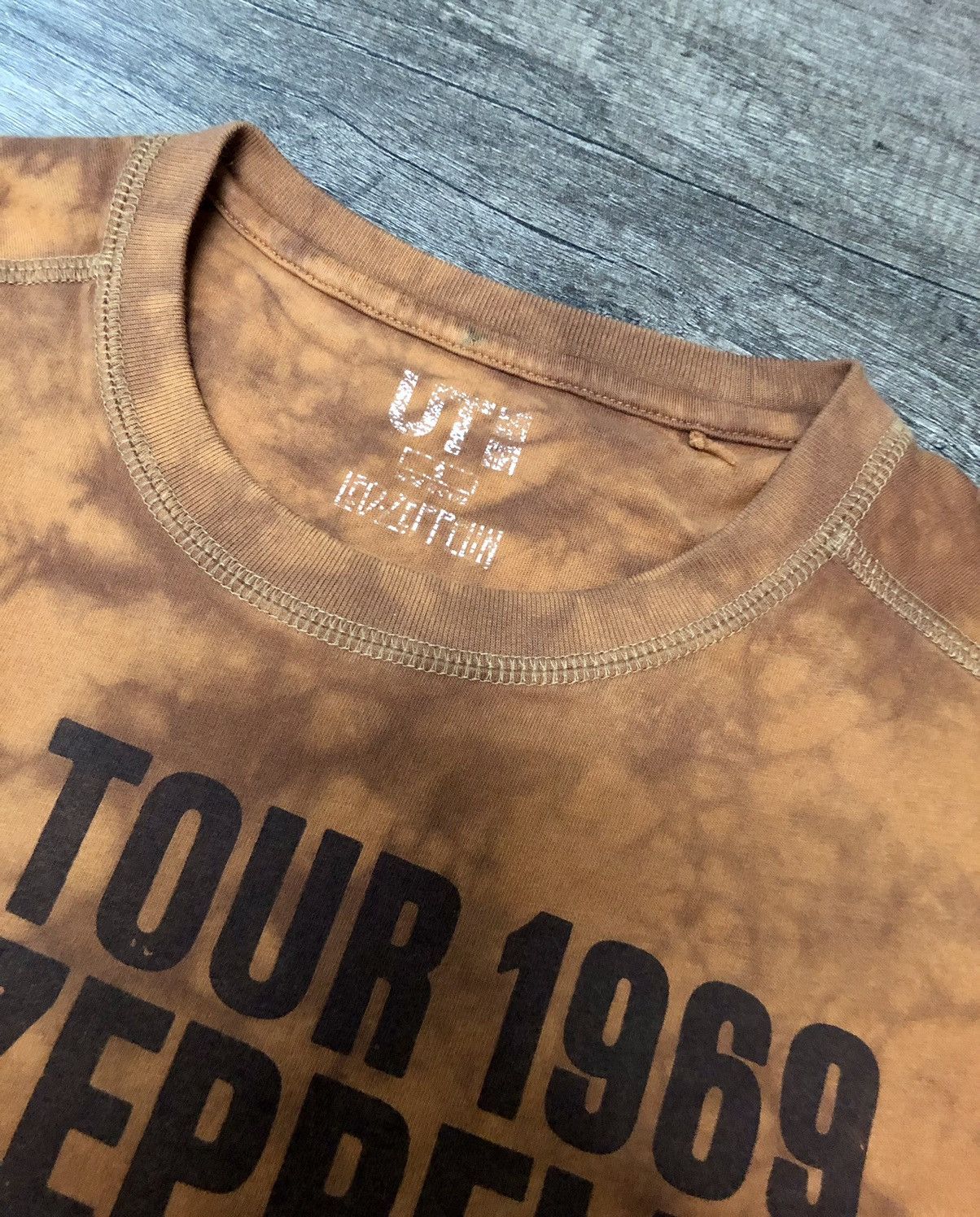 Band Tees × Led Zeppelin × Uniqlo Led Zeppelin x Uniqlo Tye Dye Tee Shirt Size US S / EU 44-46 / 1 - 7 Thumbnail