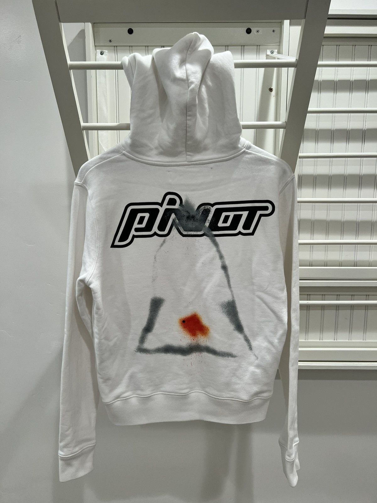 Off-White Off White Pivot Fish Hoodie Size US XS / EU 42 / 0 - 2 Thumbnail