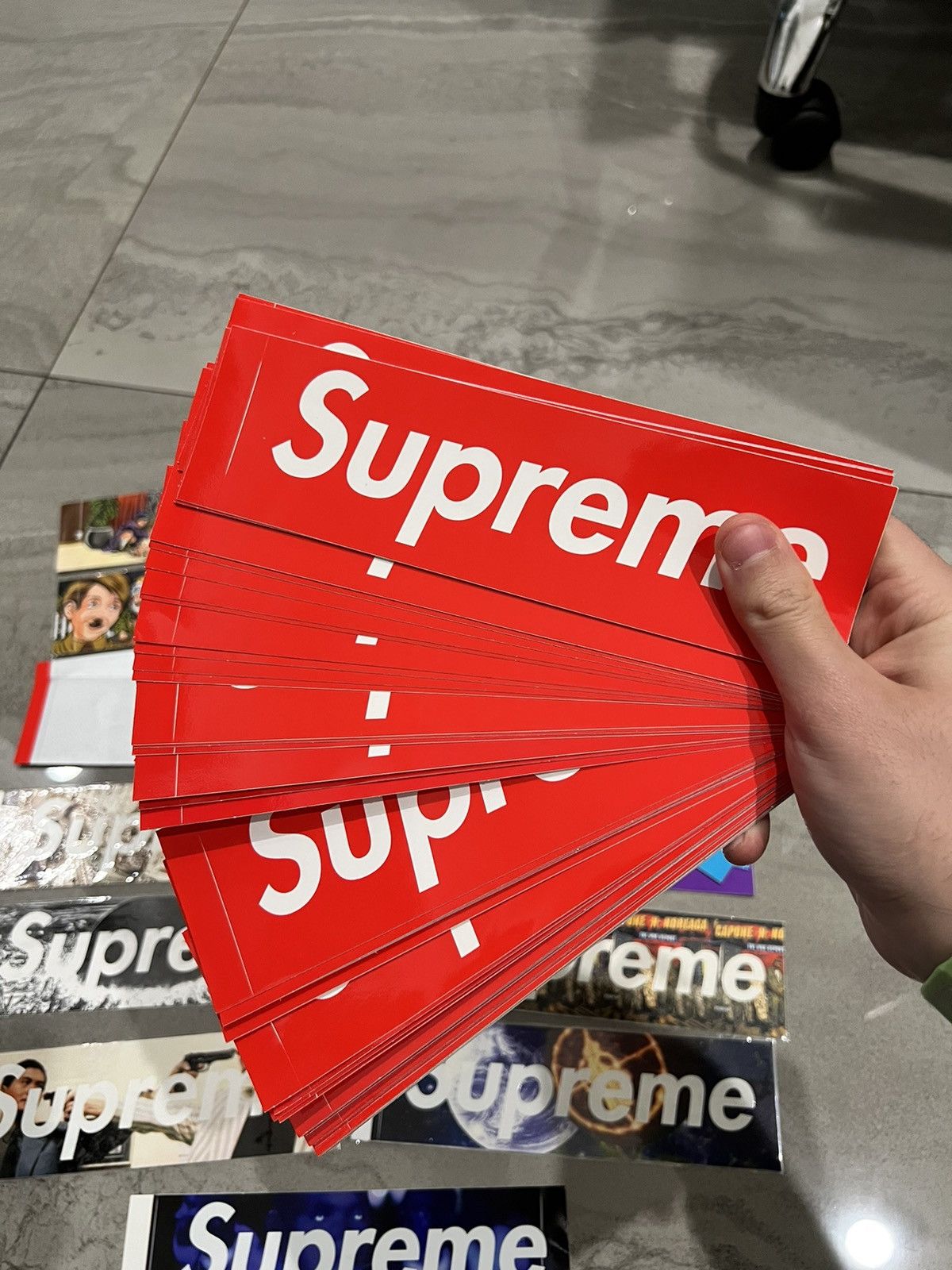 Supreme Supreme Box Logo Stickers Bundle Size ONE SIZE - 2 Thumbnail