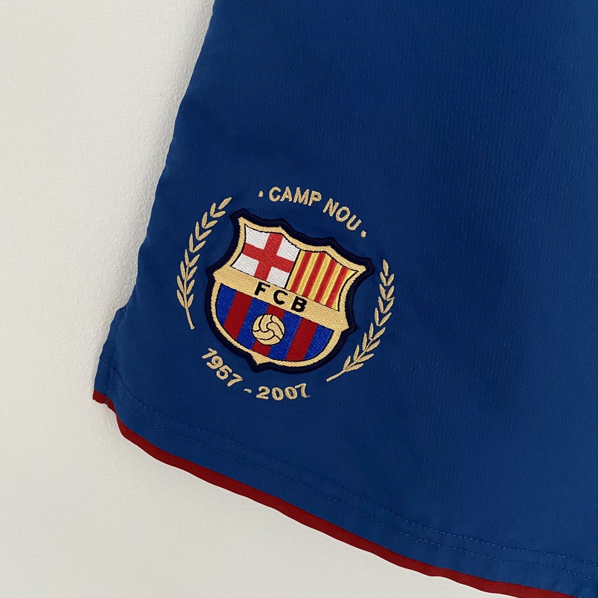 Nike × Vintage 2007 2008 Barcelona Spain Vintage Home Nike Soccer Shorts Size US 36 / EU 52 - 3 Thumbnail