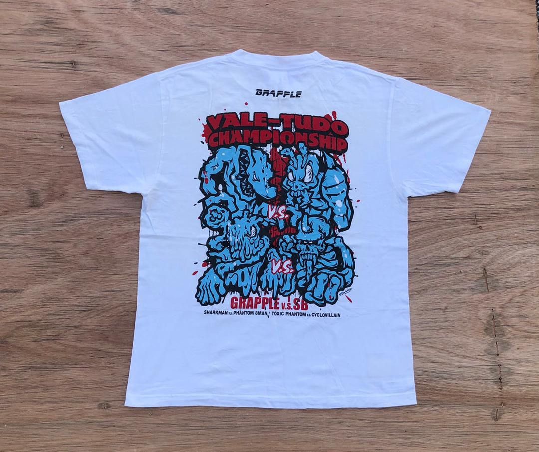 Vintage vintage tee Grapple vs SB A28 Size US L / EU 52-54 / 3 - 1 Thumbnail