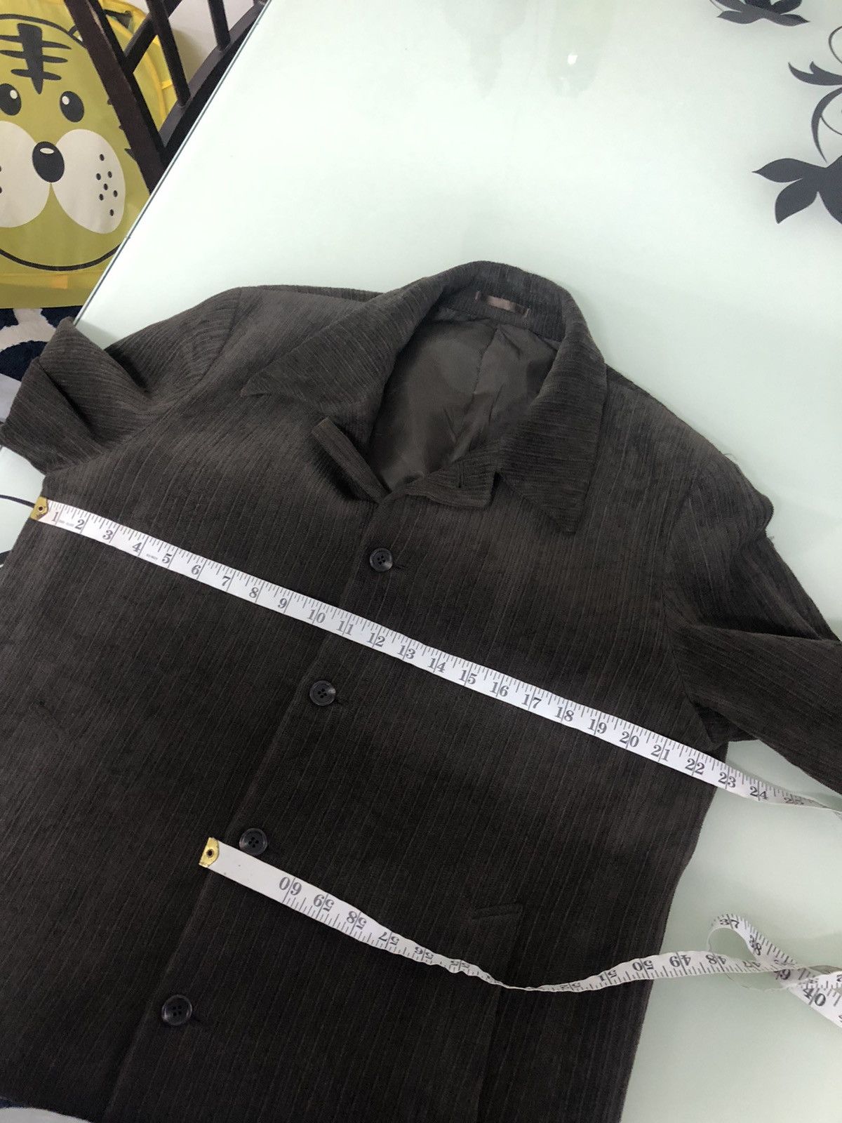 Issey Miyake Vintage Issey Miyake Tete Homme Corduroy Button Jacket Size US L / EU 52-54 / 3 - 17 Thumbnail