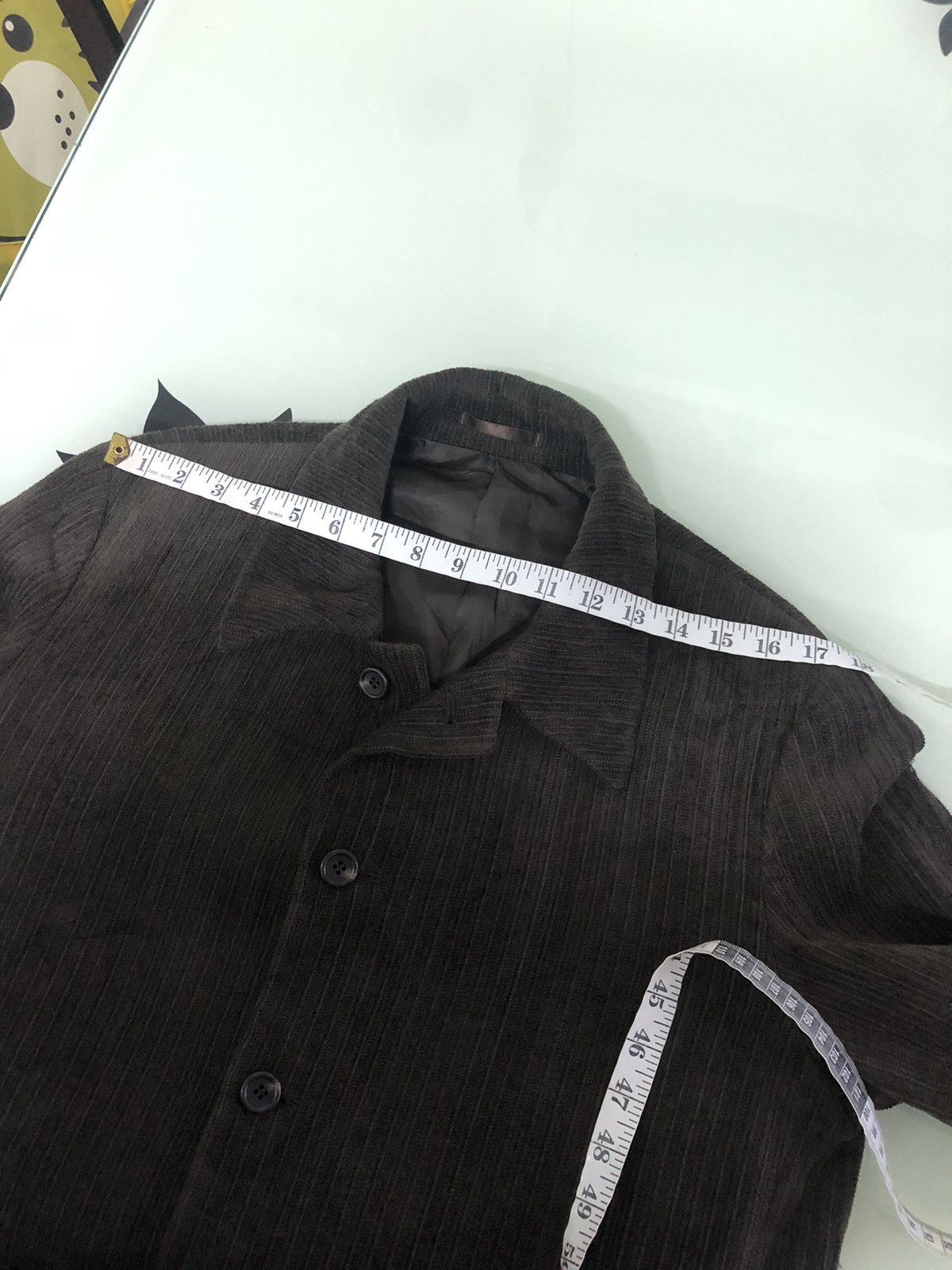 Issey Miyake Vintage Issey Miyake Tete Homme Corduroy Button Jacket Size US L / EU 52-54 / 3 - 18 Thumbnail