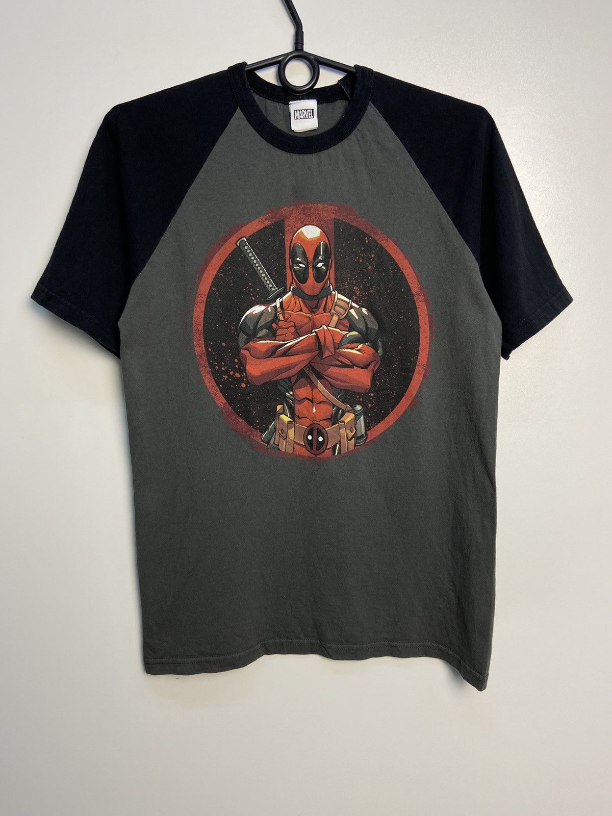 Marvel Comics × Vintage Vintage Deadpool Marvel T-Shirt S Size Size US S / EU 44-46 / 1 - 1 Thumbnail