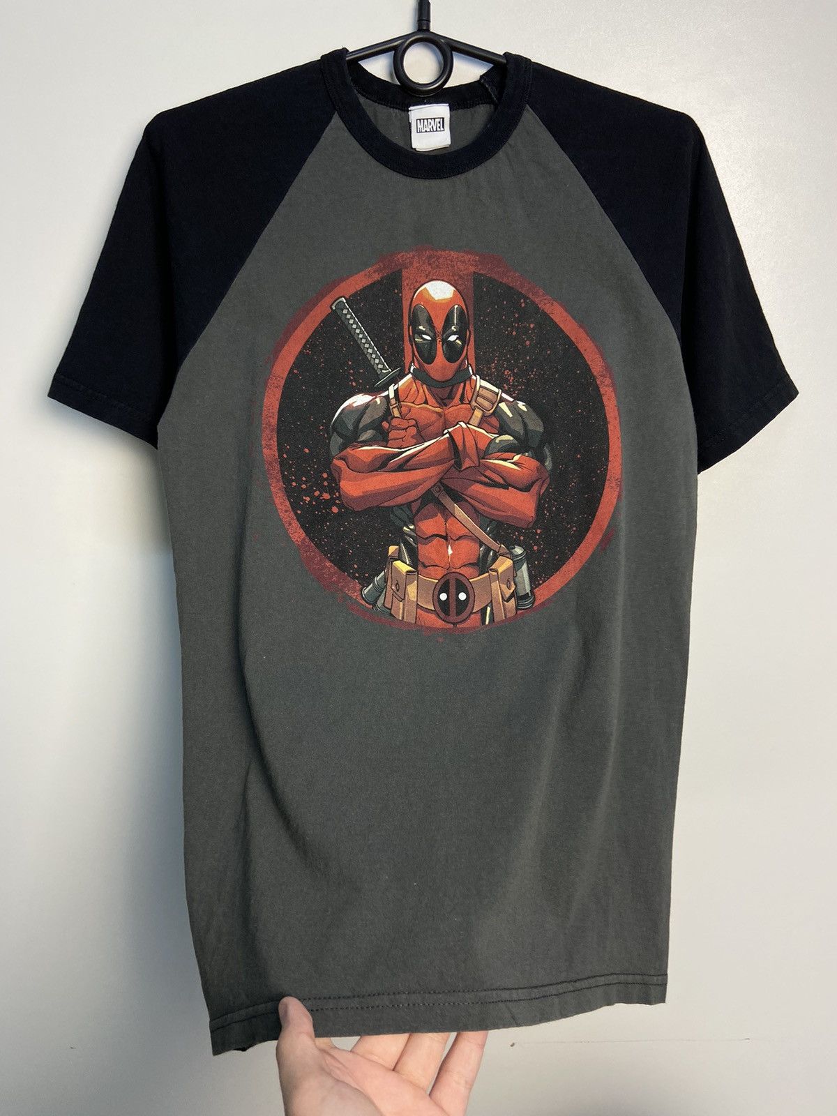 Marvel Comics × Vintage Vintage Deadpool Marvel T-Shirt S Size Size US S / EU 44-46 / 1 - 2 Thumbnail